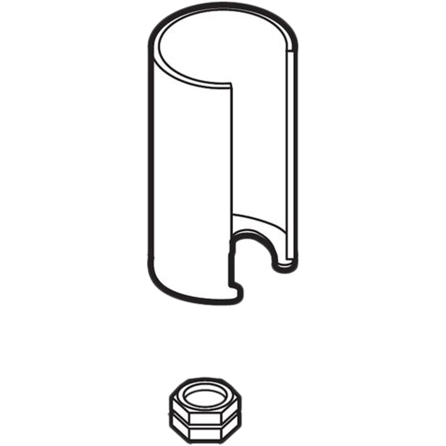 Moen 109110 Moen 109110 Monticello Hardware Kit (Unfinished)