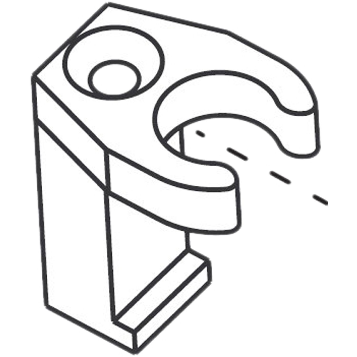 Moen 104225 Moen 104225 Part Lift Rod Guide Asceri Lavatory