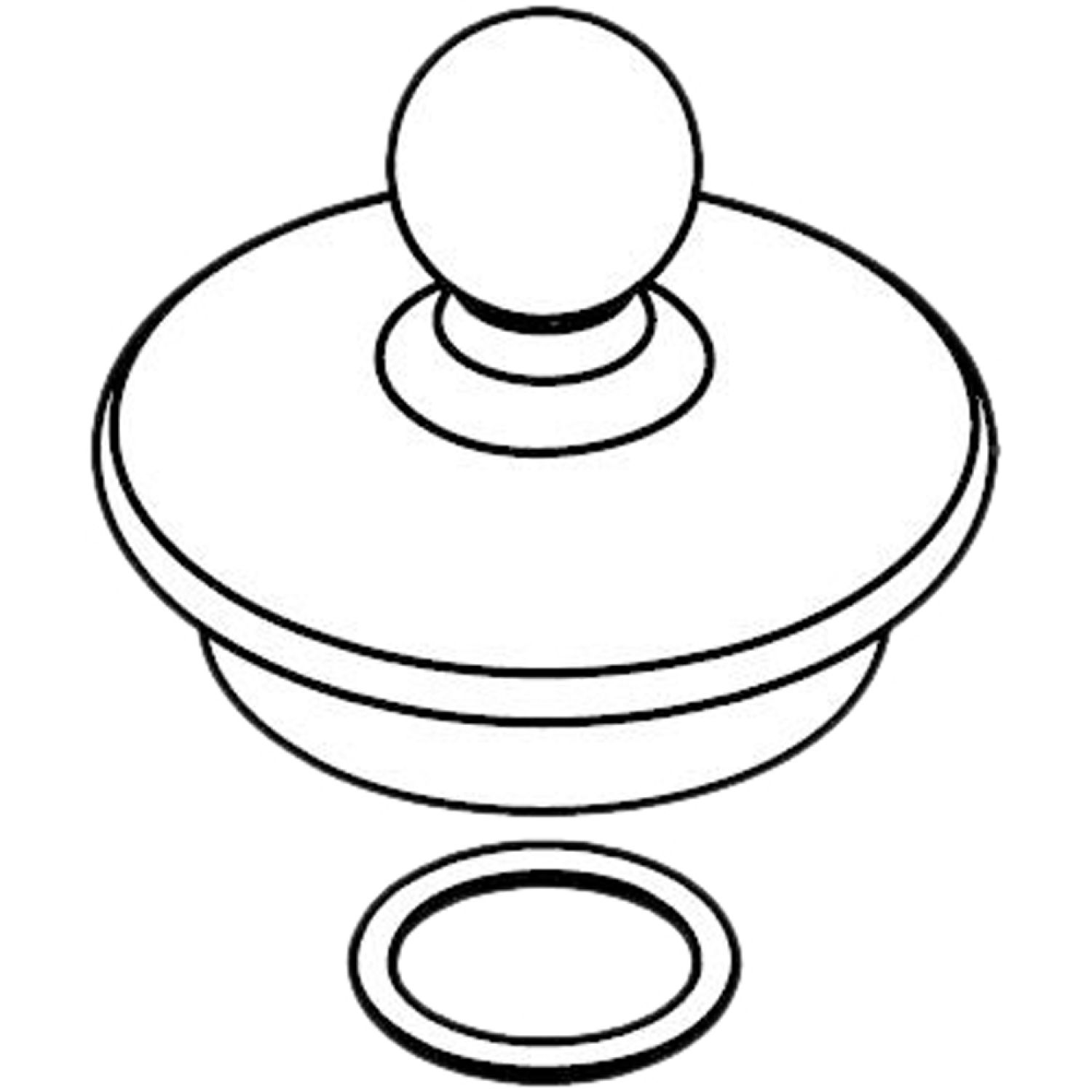 Moen 116630 Moen 116630 Part Spout Cap, Roman Tub