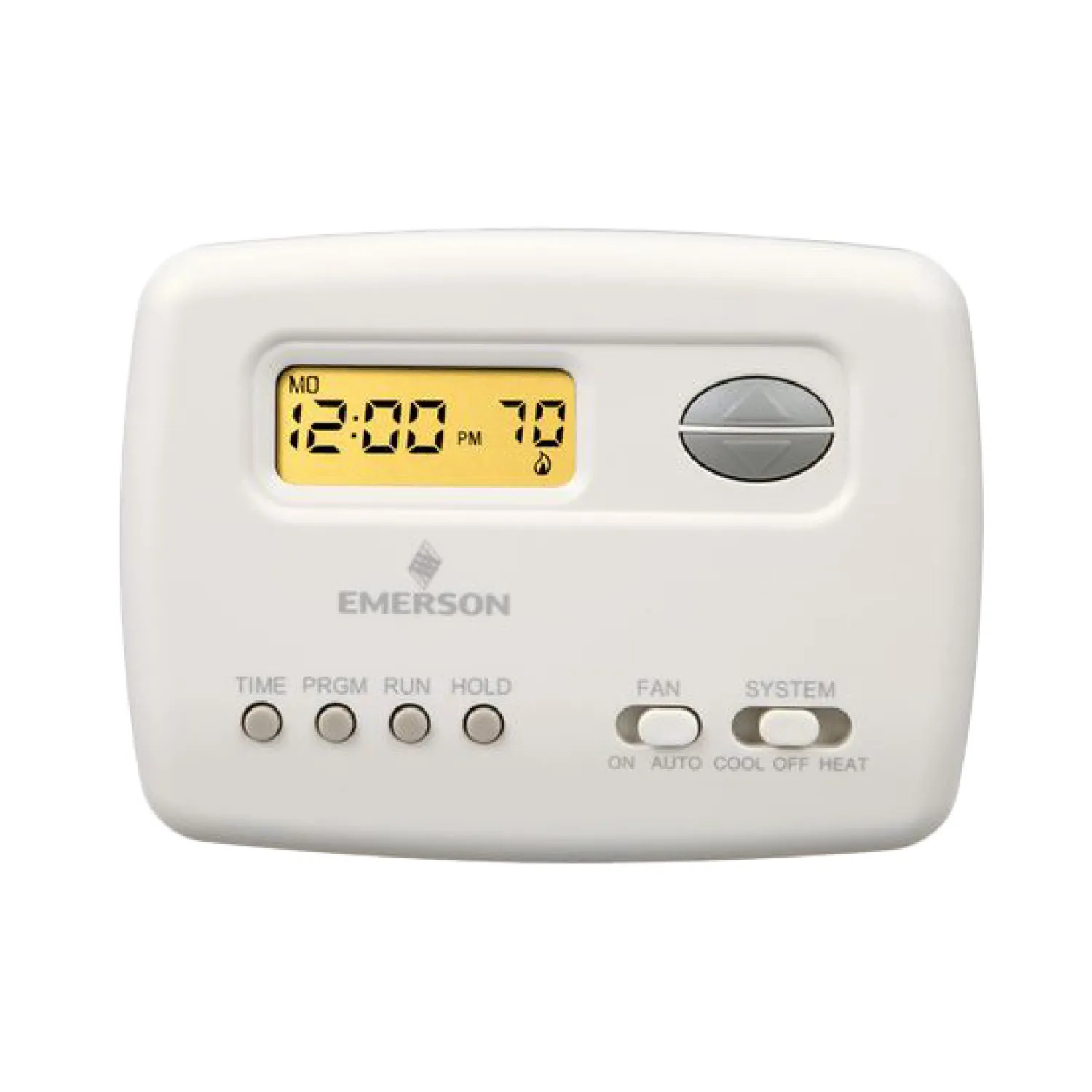 Lennox 91X19 White-Rodgers Emerson 70 Series, Universal 1 Heat/1 Cool, 5+2 Day, Digital Programmable Thermostat - 1F78-151