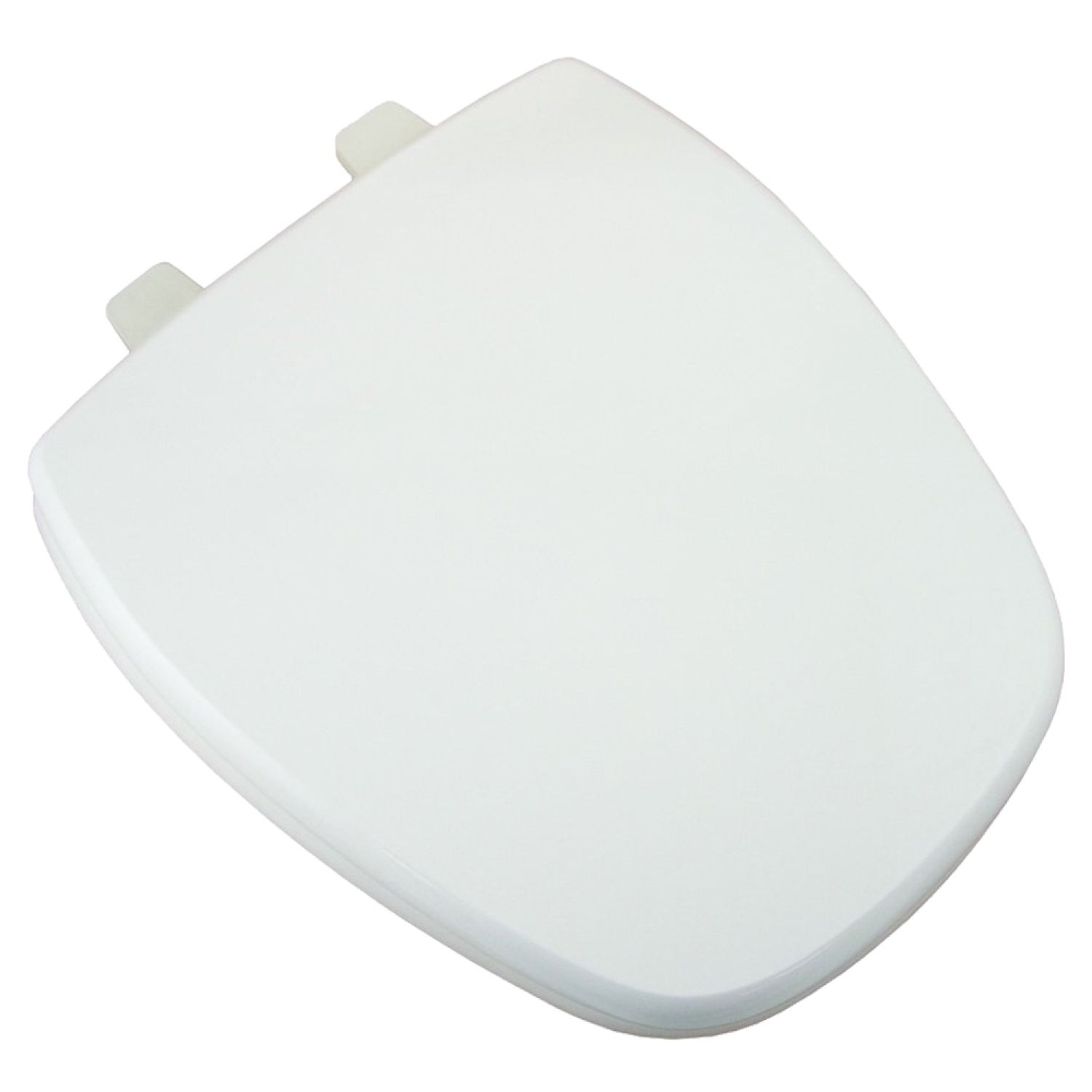 Jones Stephens C049WD00 Jones Stephens C049WD00 Top Mount Closed Square Front Toilet Seat, White