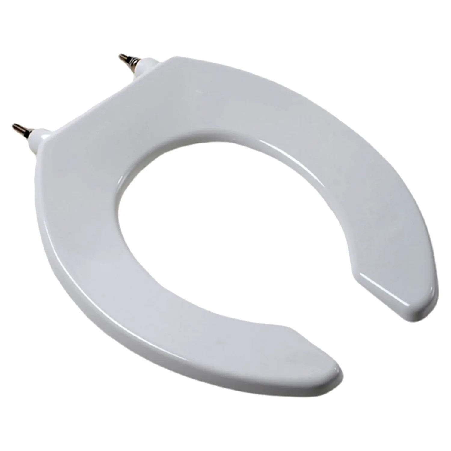 Jones Stephens C105C00 Jones Stephens C105C00 White Round Plastic Toilet Seat