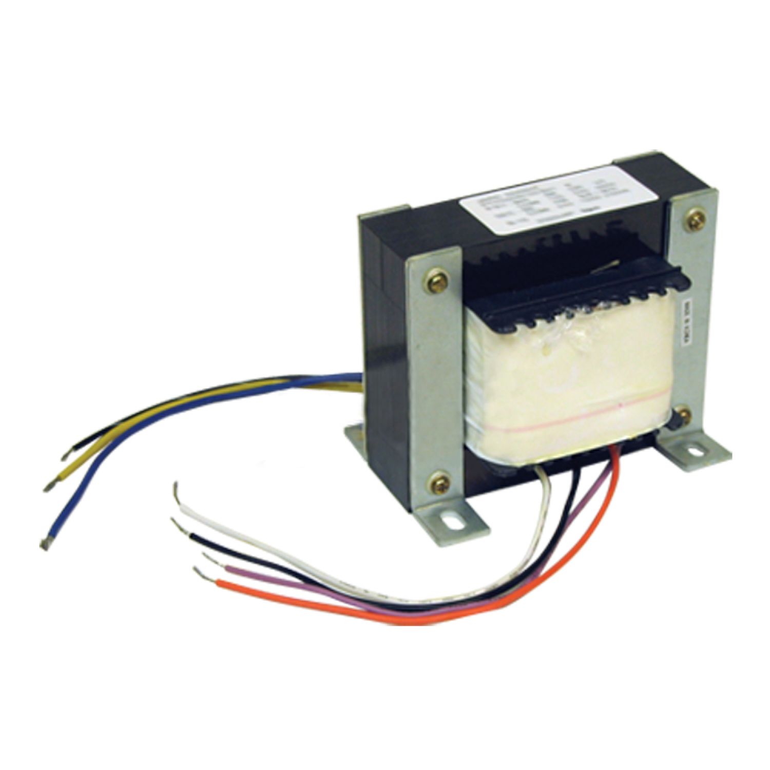 Mars 44538 Mars 44538 7524P Foot Mount Transformer, 208/240V to 120V, Closed Construction, Wire Leads