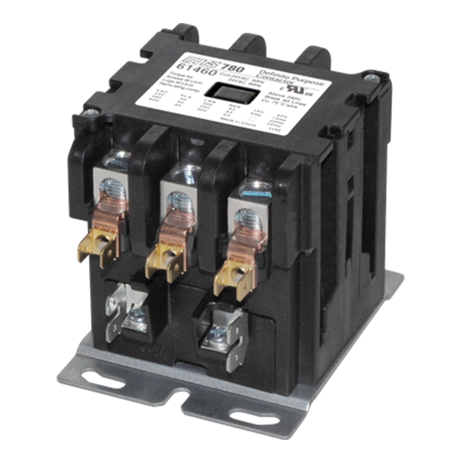 Mars 61471 Mars 61471 Definite Purpose Contactor, 3P 60A 120V BOX LUG TERM