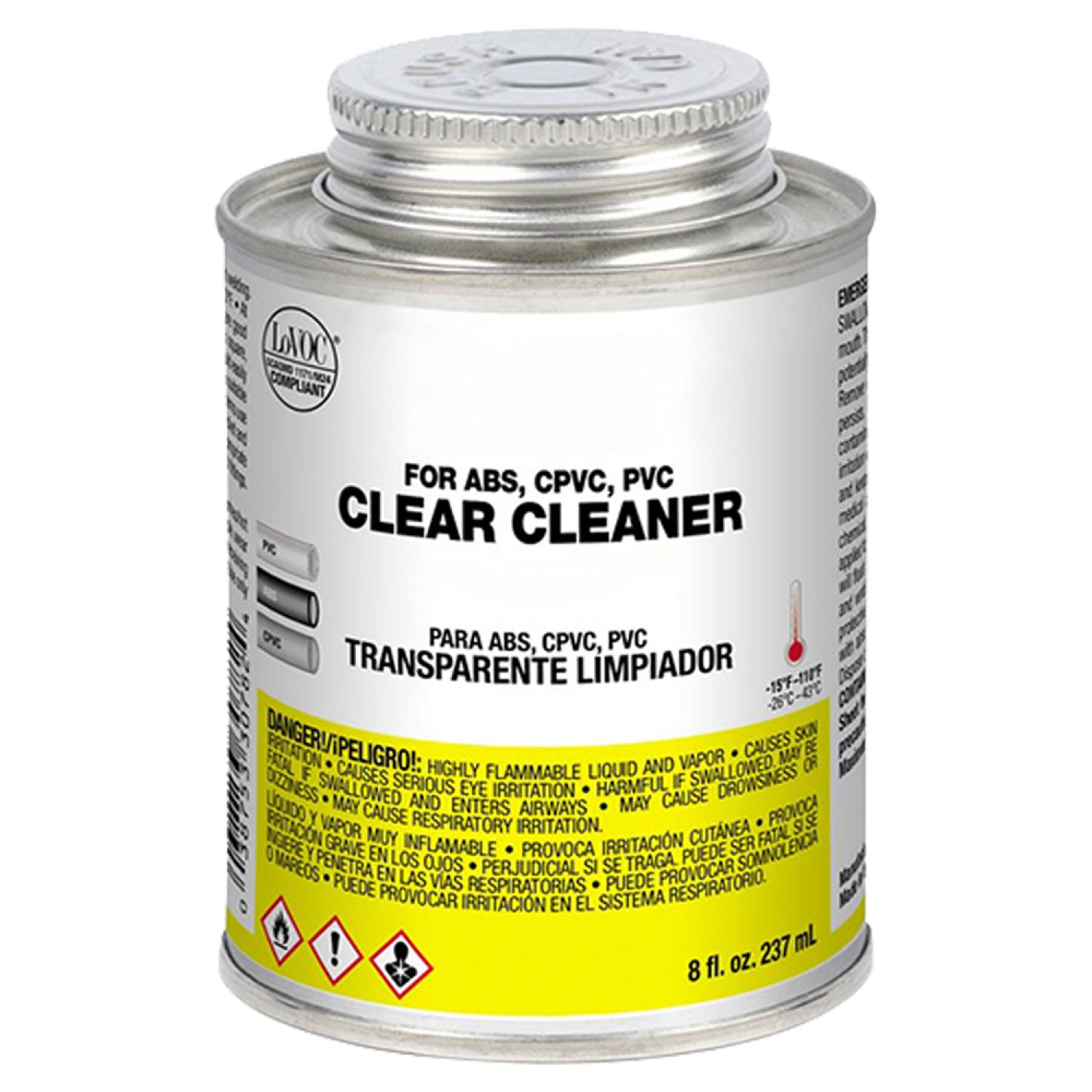 Mars 73170 Mars 73170 All Purpose Cleaner (ABS, PVC, CPVC), 8 oz, Clear