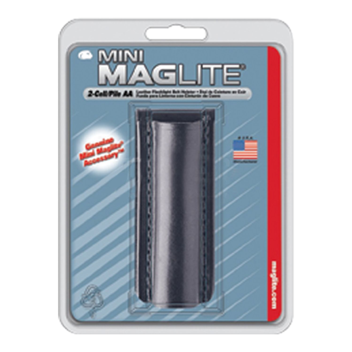 Mars 79226 Mars 79226 Flashlight Accesories MAGLITE Accessories, AA Leather Holster (Black)