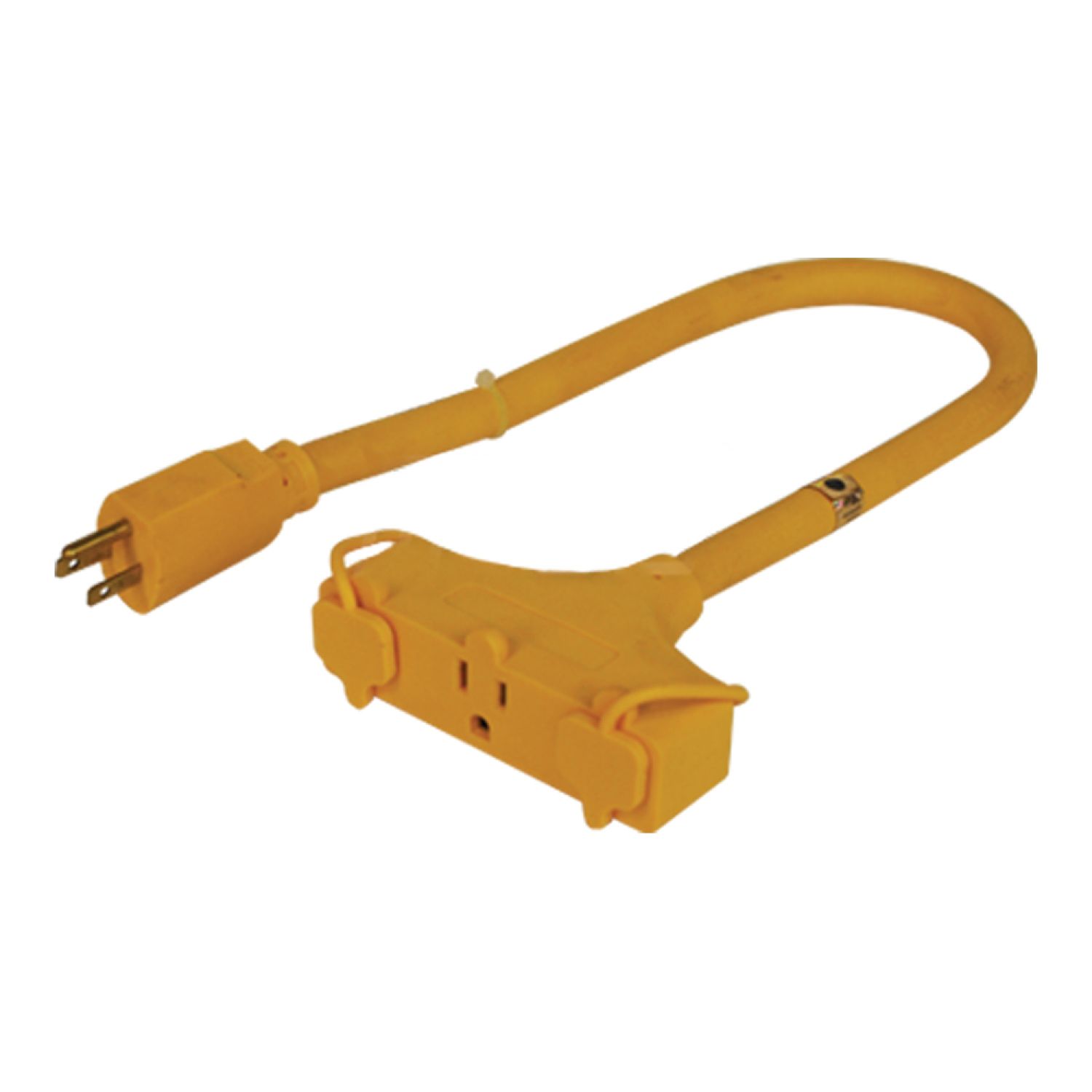 Mars 84649 Mars 84649 Extension Cord, Power Block Type Ext. Cords, 15a-125V-12/3 SJTWA 2 Foot UL