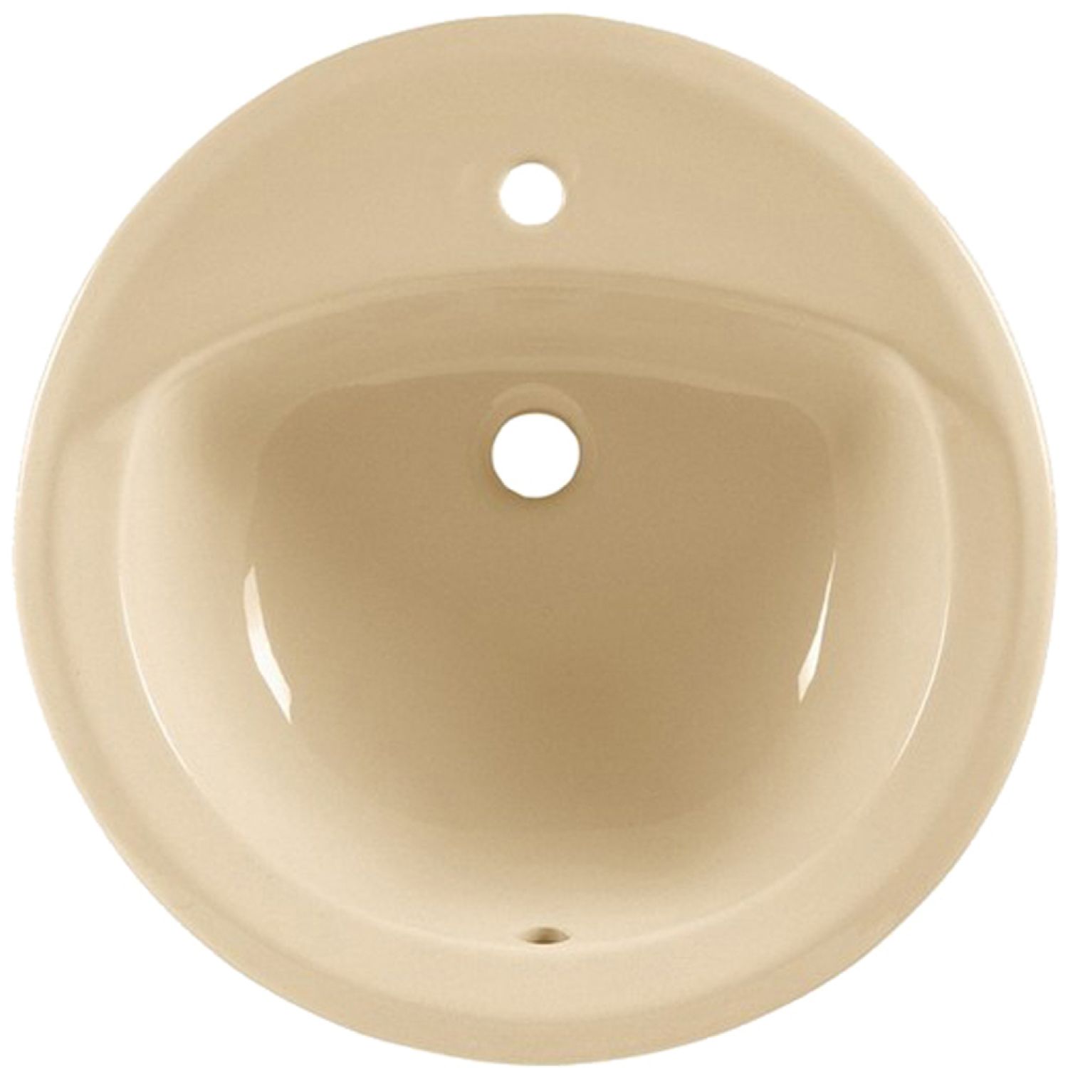 American Standard 0490.156.021 American Standard Rondalyn Countertop Bathroom Sink, 1-Hole, Bone - 0490.156.021