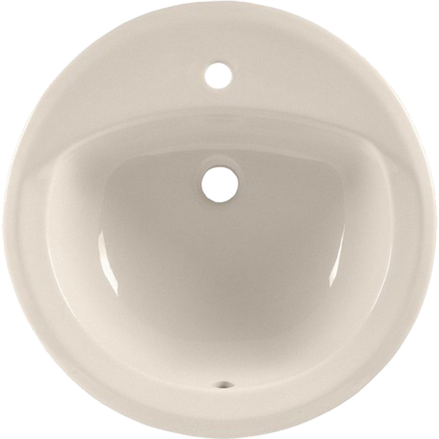 American Standard 0490.156.222 American Standard Rondalyn Countertop Bathroom Sink, 1-Hole, Linen - 0490.156.222