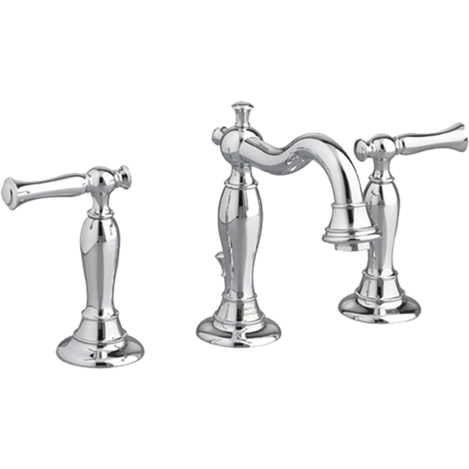 American Standard 7440.851.295 American Standard Quentin Two-Handle Mid Arc Widespread Brushed Nickel Lavatory Faucet, Metal Lever Handles, 1.5 GPM, WaterSense - 7440.851.295