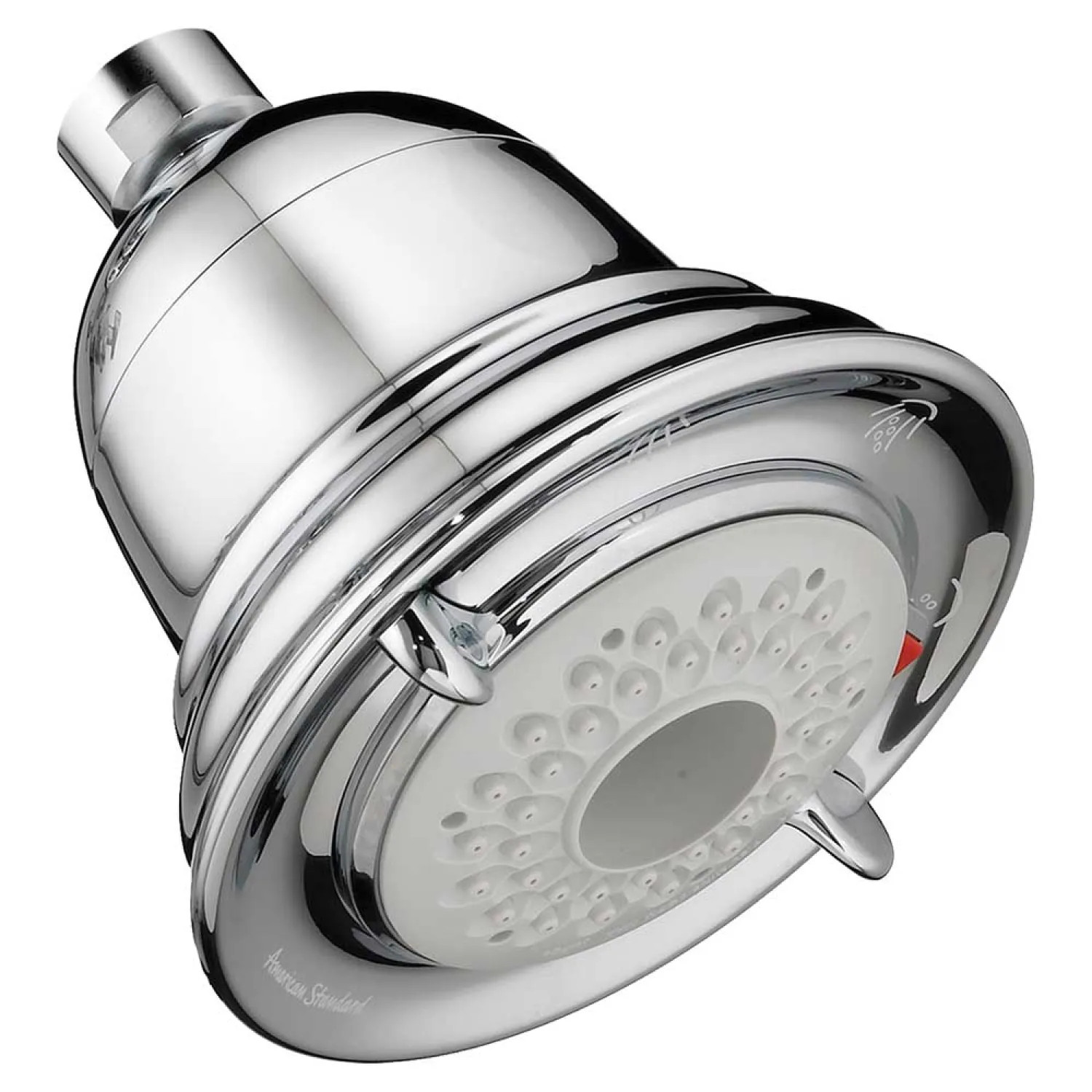 American Standard 1660.113.002 American Standard FloWise Traditional Three-Spray Function Showerhead, 1.5/2.0 GPM, Fixed Wall-Mount, WaterSense Certified, Polished Chrome - 1660.113.002