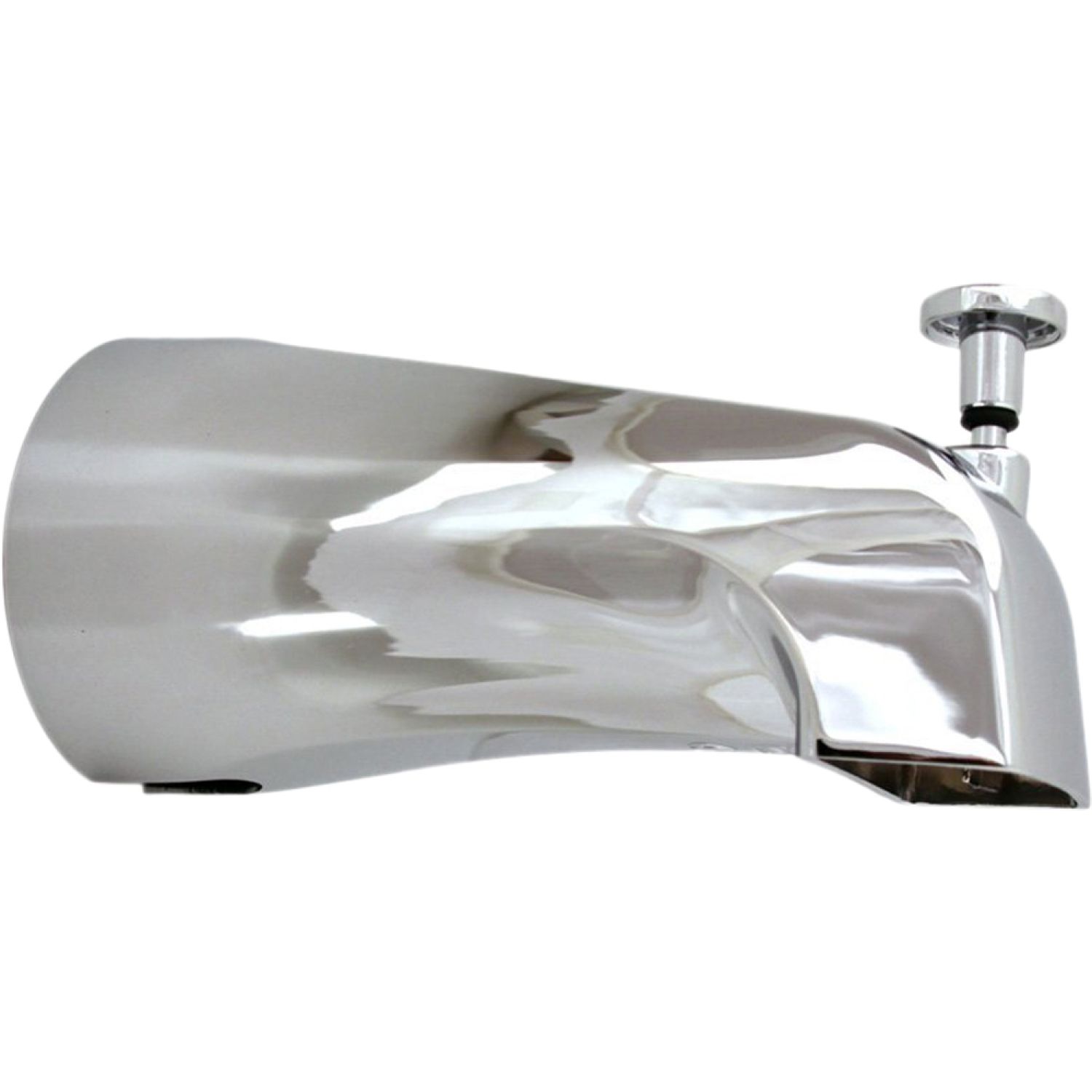 American Standard 022635-0020A American Standard Polished Chrome 5in Tub Spout with Diverter, 1/2-14in IPS, Wall-Mount Installation - 022635-0020A