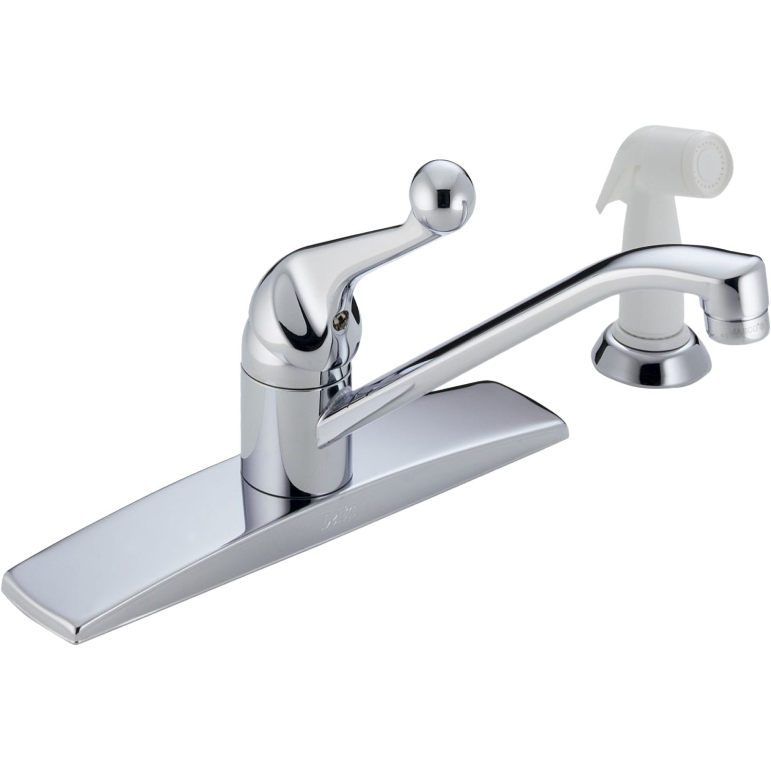 Delta TP440-TP Delta Single Handle Kitchen Faucet, Chrome - TP440-TP