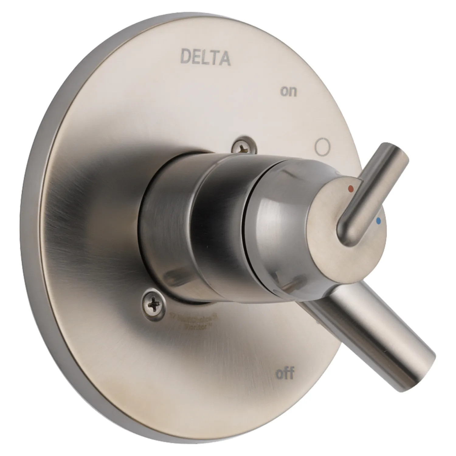 Delta T17059-SS Delta Trinsic Monitor 17 Series Two-Handle Valve Trim, Lever Handles, Stainless Steel - T17059-SS