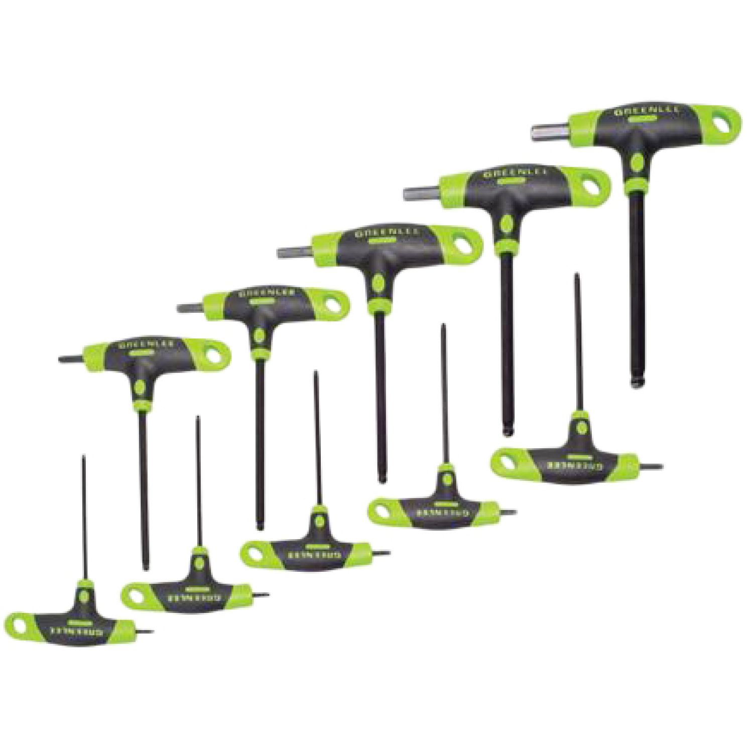 Greenlee 0254-40 Greenlee 0254-40 T-Handle Wrench Set (10 piece)