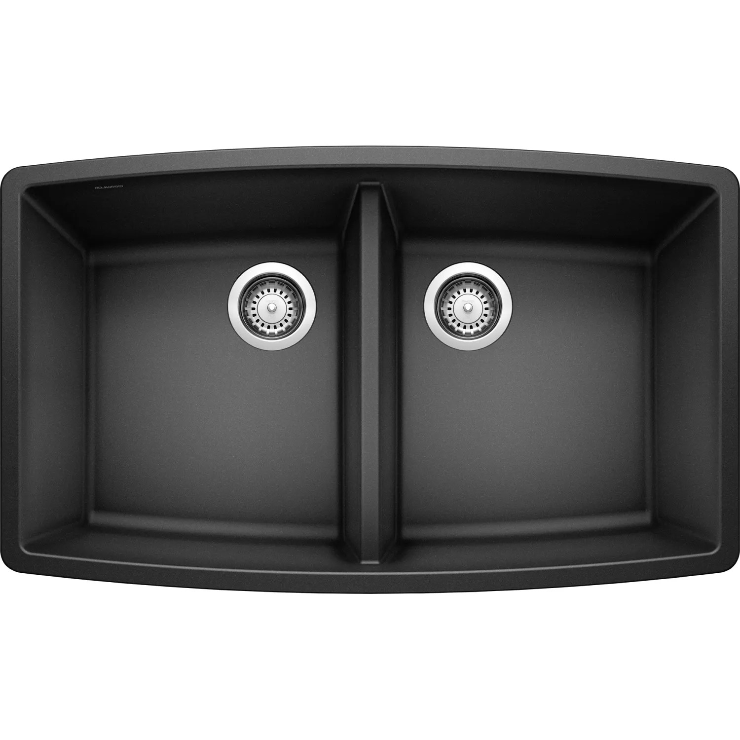 Blanco 440069 Blanco 440069 Performa Anthracite Double Bowl Undermount Sink