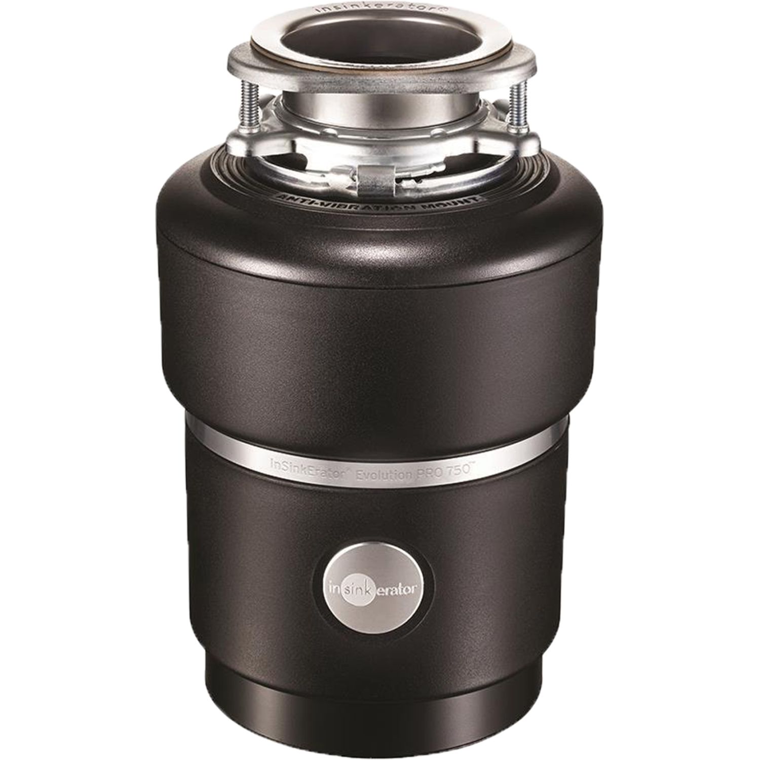 Insinkerator 750-W/C InSinkErator Advanced Series Pro 750-W/C Garbage Disposal, 3/4 HP, With Cord, Black Enamel - 79850K-ISE