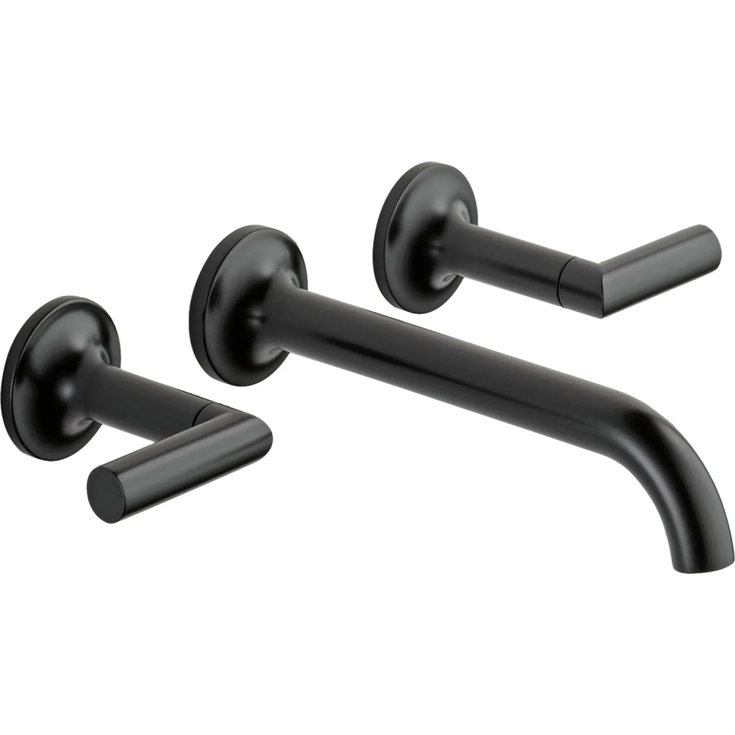 Brizo 65875LF-BL Brizo 65875LF-BL Odin Two-Handle Widespread Wall-Mounted Lavatory Faucet