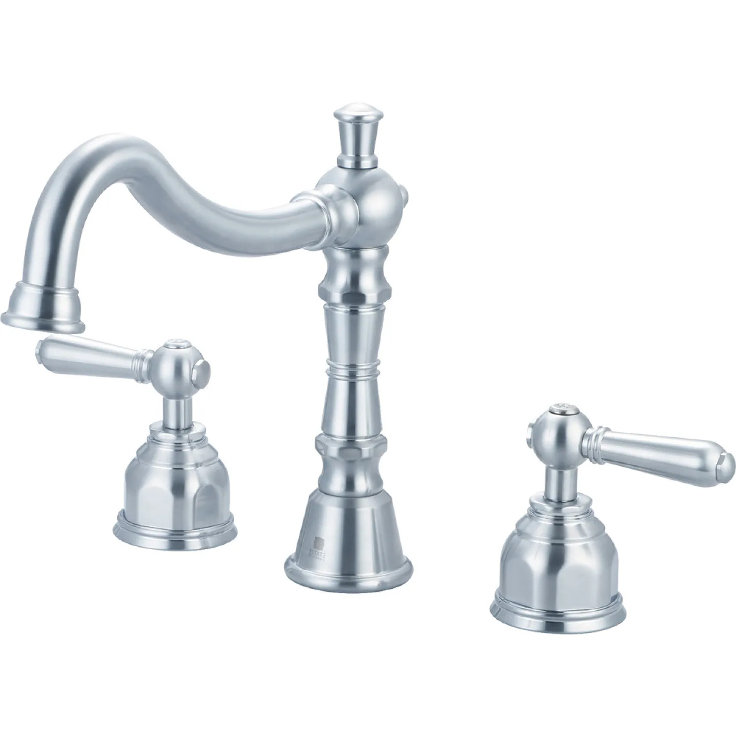 Pioneer 4AM610-SS Pioneer Americana Two-Handle Stainless Steel Roman Tub Faucet Trim with Rough-In Valve, Metal Lever Handles, ADA Compliant - 4AM610-SS