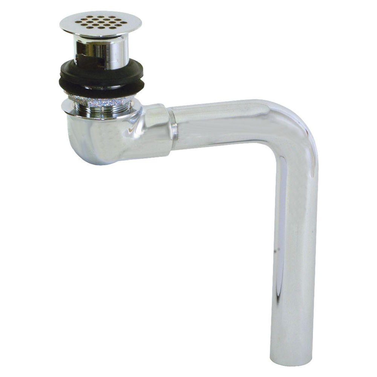 Commodity  Offset Lavatory Drain w/ Grid Strainer