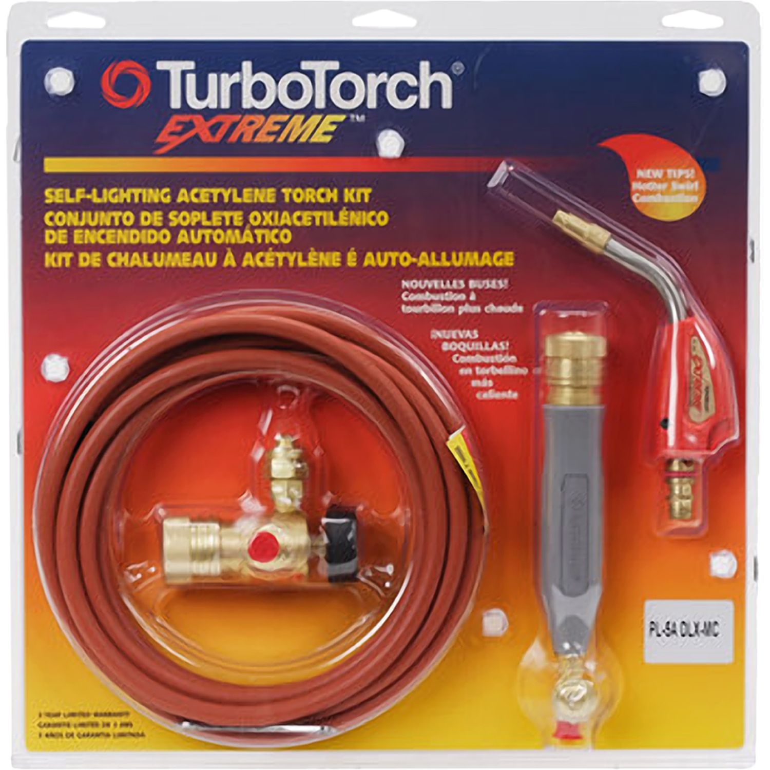 TurboTorch 0386-0832 TurboTorch DLX-MC PL-5ADLX-MC Torch Kit Swirl