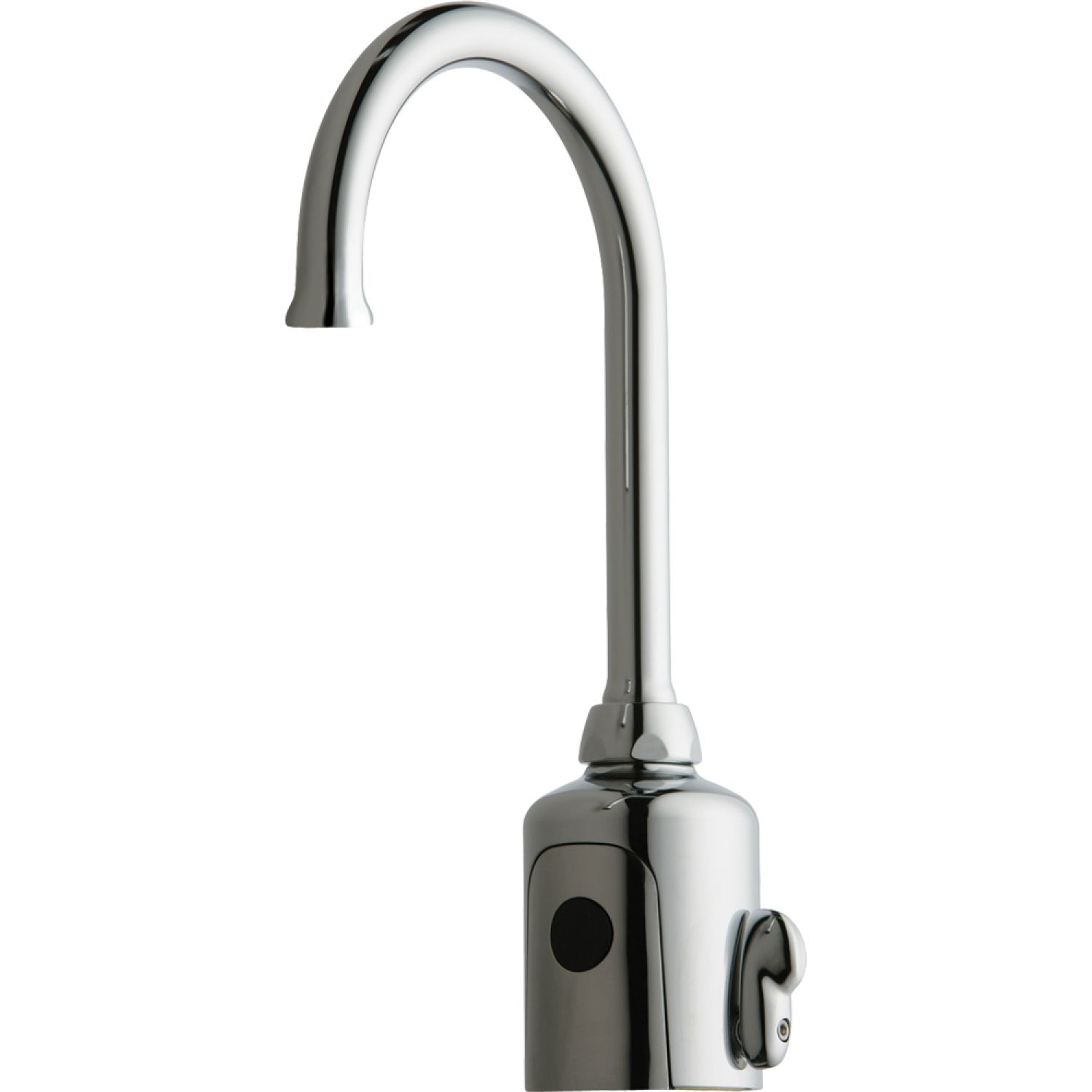 Chicago Faucet 116.429.AB.1 Chicago Faucets 116.429.AB.1 HyTronic Gooseneck Sink Faucet with Dual Beam Infrared Sensor