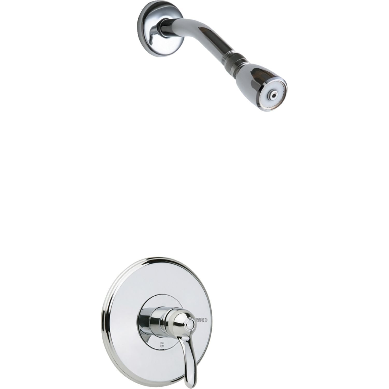 Chicago Faucet 1907-TKCP Chicago Faucets 1907-TKCP Tub and Shower Trim Kit with Shower Head