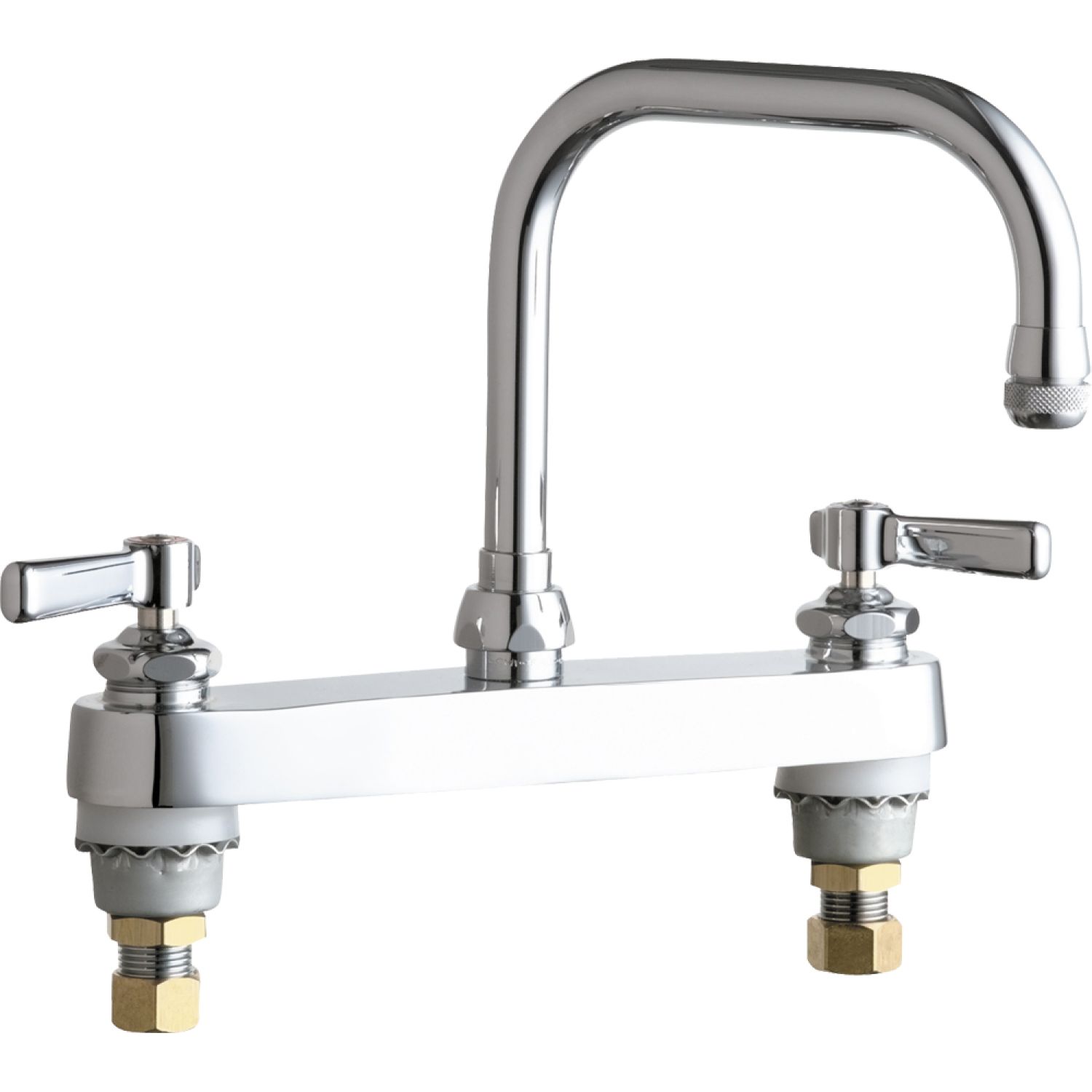 Chicago Faucet 527-ABCP Chicago Faucets 527-ABCP Hot and Cold Sink Faucet