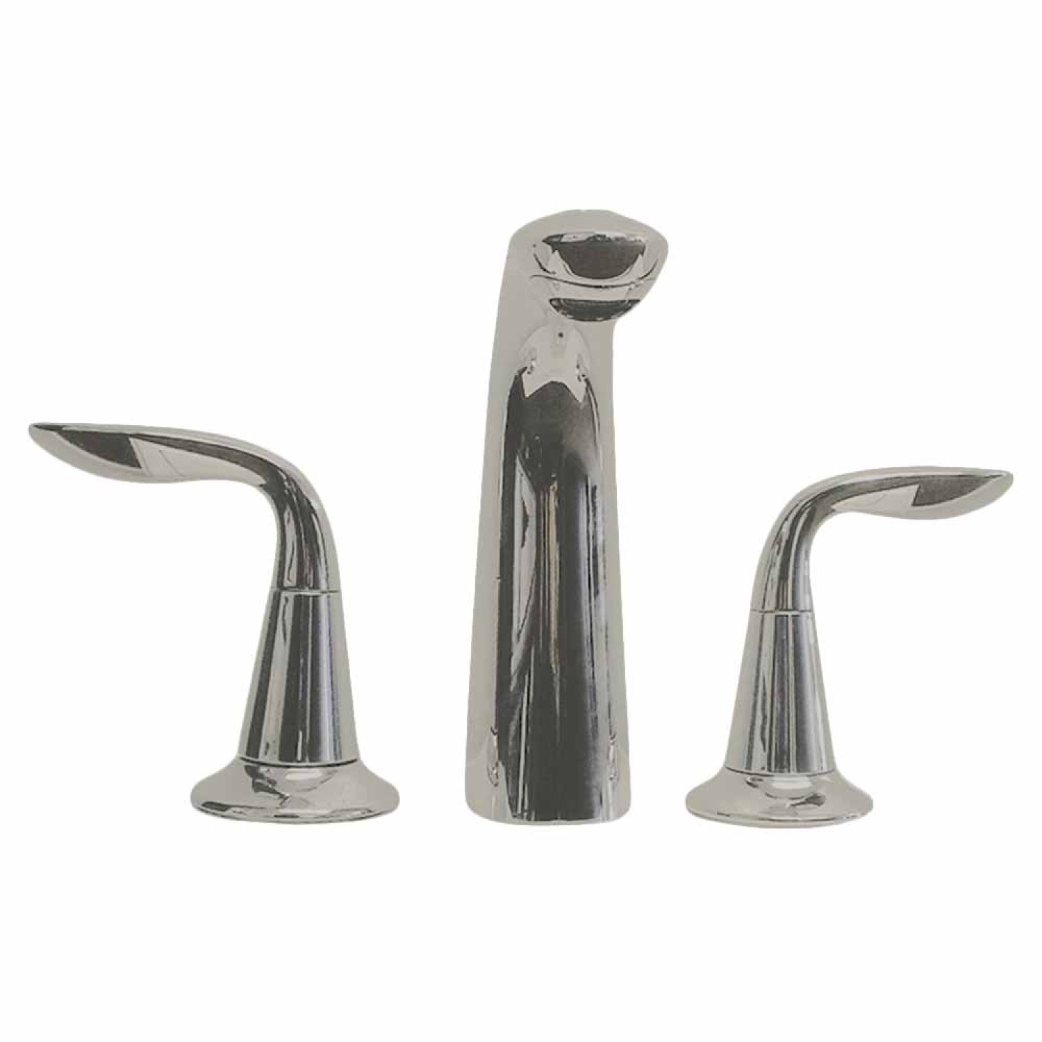 Kohler 5317-4-BN Kohler Refinia Two-Handle Brushed Nickel Widespread Bathroom Sink Faucet with Metal Pop-Up Drain, 1.2 GPM, Lever Handle, Three-Hole, Metal - K-5317-4-BN