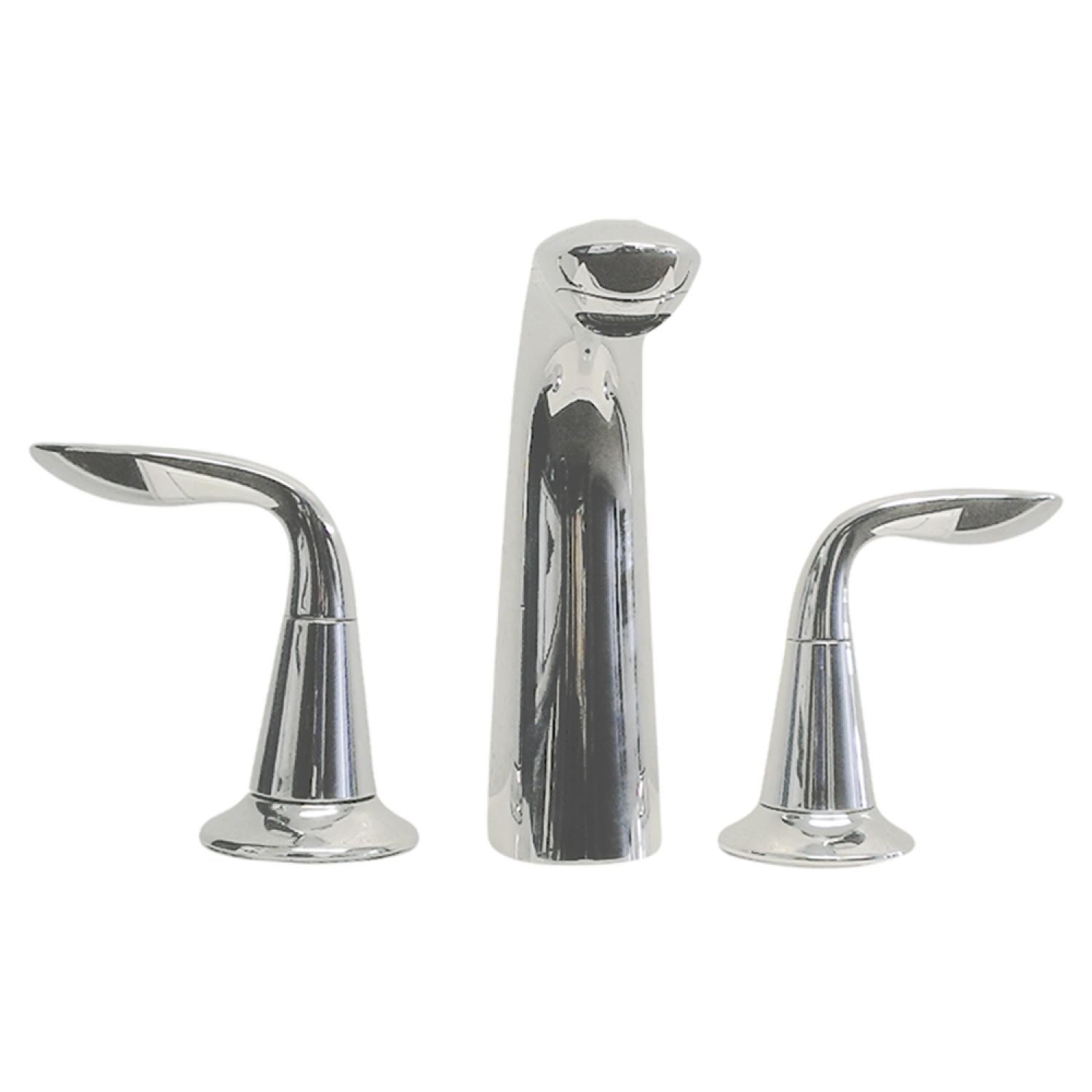 Kohler 5317-4-CP Kohler Refinia Two-Handle Polished Chrome Widespread Bathroom Sink Faucet with Metal Pop-Up Drain, 1.2 GPM, Lever Handle, Three-Hole, Metal - K-5317-4-CP