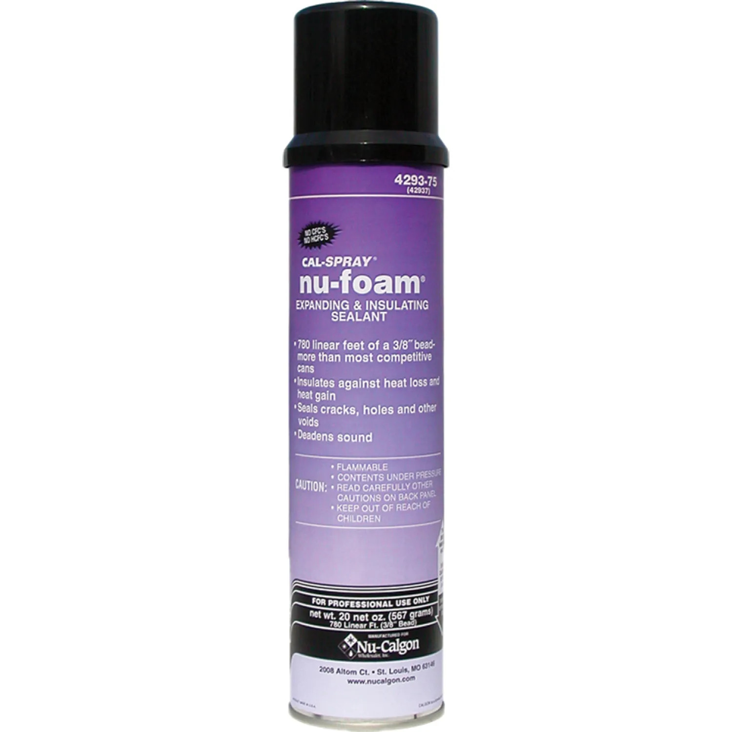 Nu Calgon 4293-75 Nucalgon 4293-75 20 oz. Nu-Foam Expanding Foam Sealant