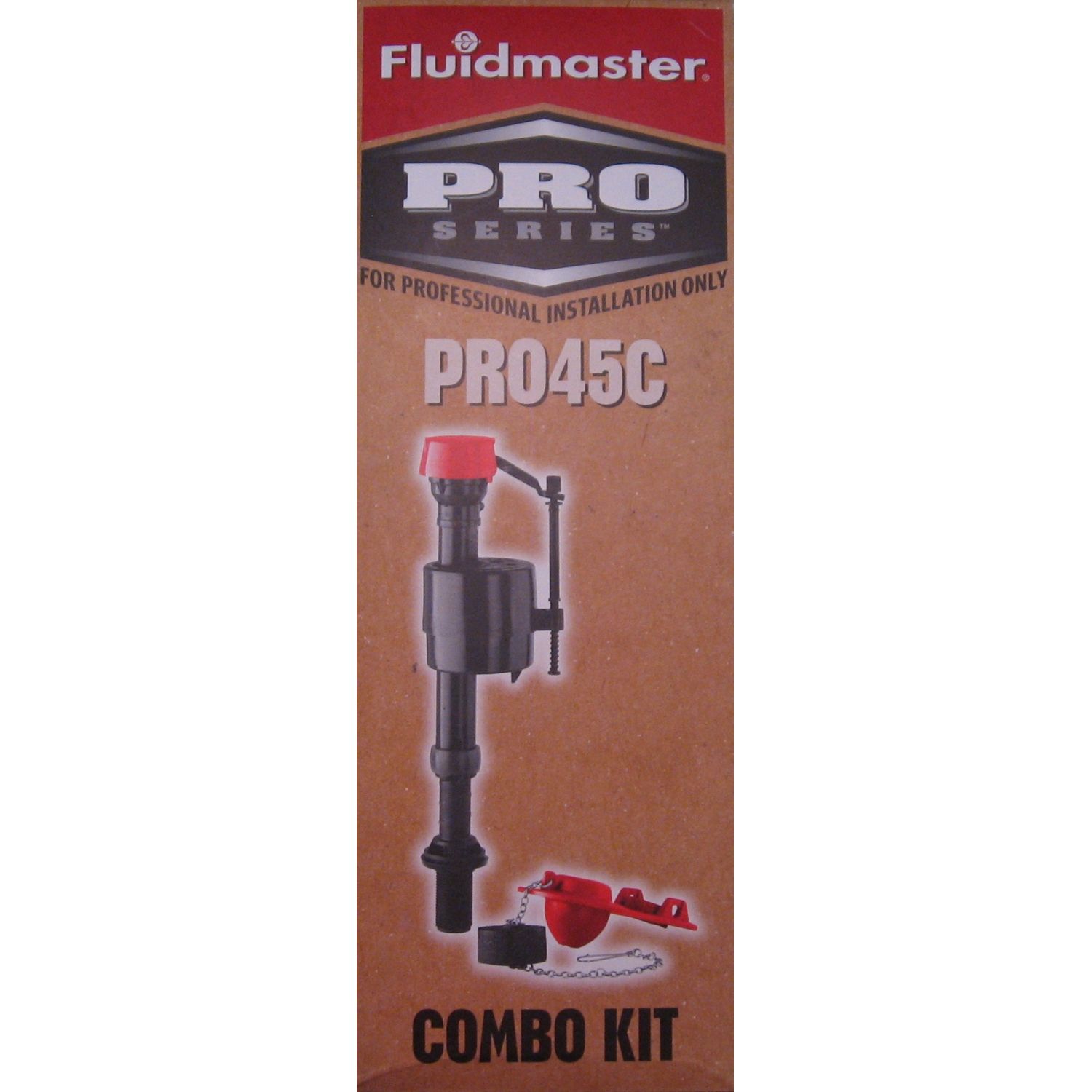Fluidmaster PRO45C Fluidmaster PRO45C Fill Valve with PRO55 Adjustable Flapper