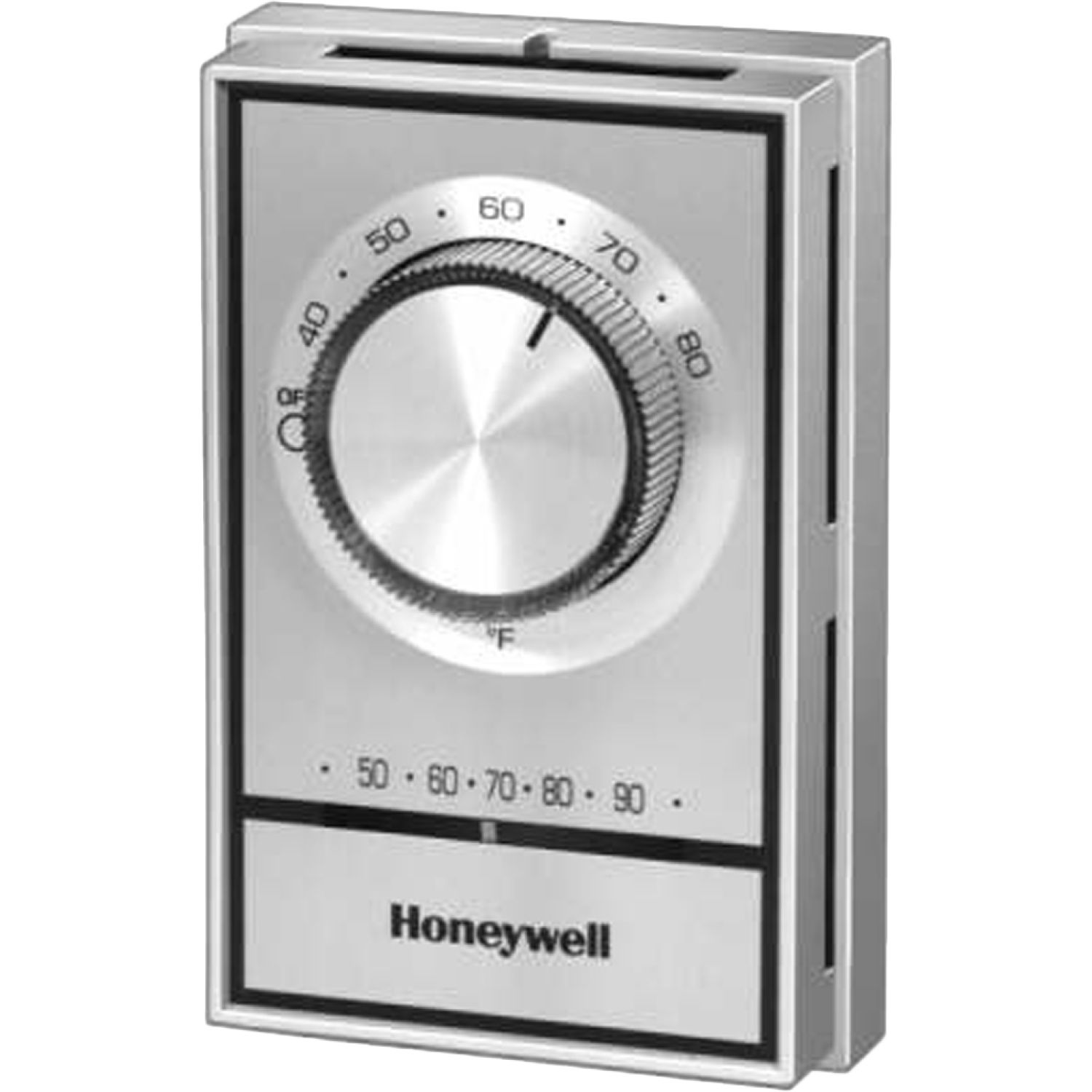 Honeywell T498B1512 Honeywell 1 Heat Electric Heat Thermostat, Brush Gold Finish - T498B1512