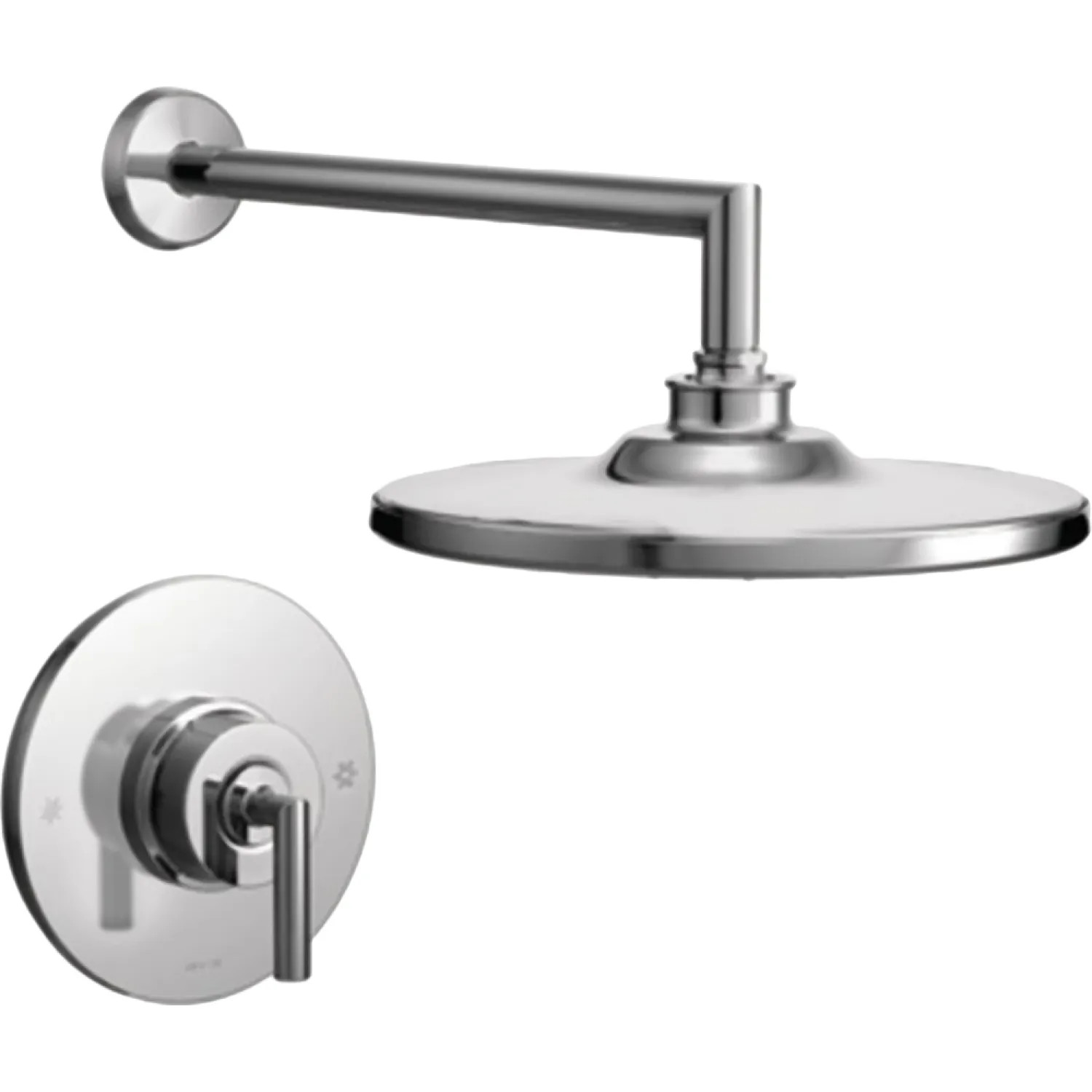 Moen TS22002EP Moen Arris Posi-Temp Single-Handle Shower Faucet with 10
