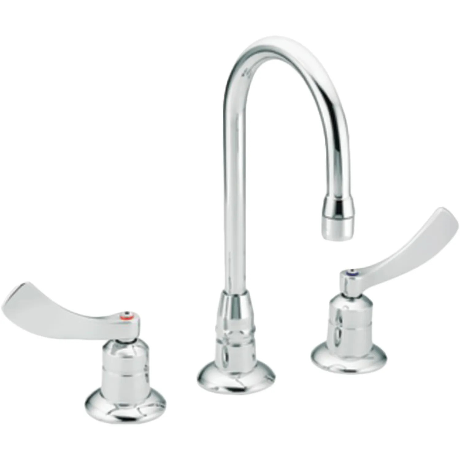 Moen 8248SMF15 Moen 8248SMF15 Two-Handle Bar/Pantry Faucet with Spout - Chrome, 1.5 GPM