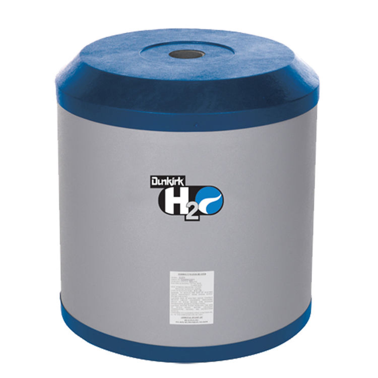 Dunkirk H2OBT80112DK Dunkirk H2O Hydronic Buffer Tanks with 80 Gallon Capacity, Customizable 1-1/2-Inch NPT Connection, and No Coil in Stainless Steel - H2OBT80112DK
