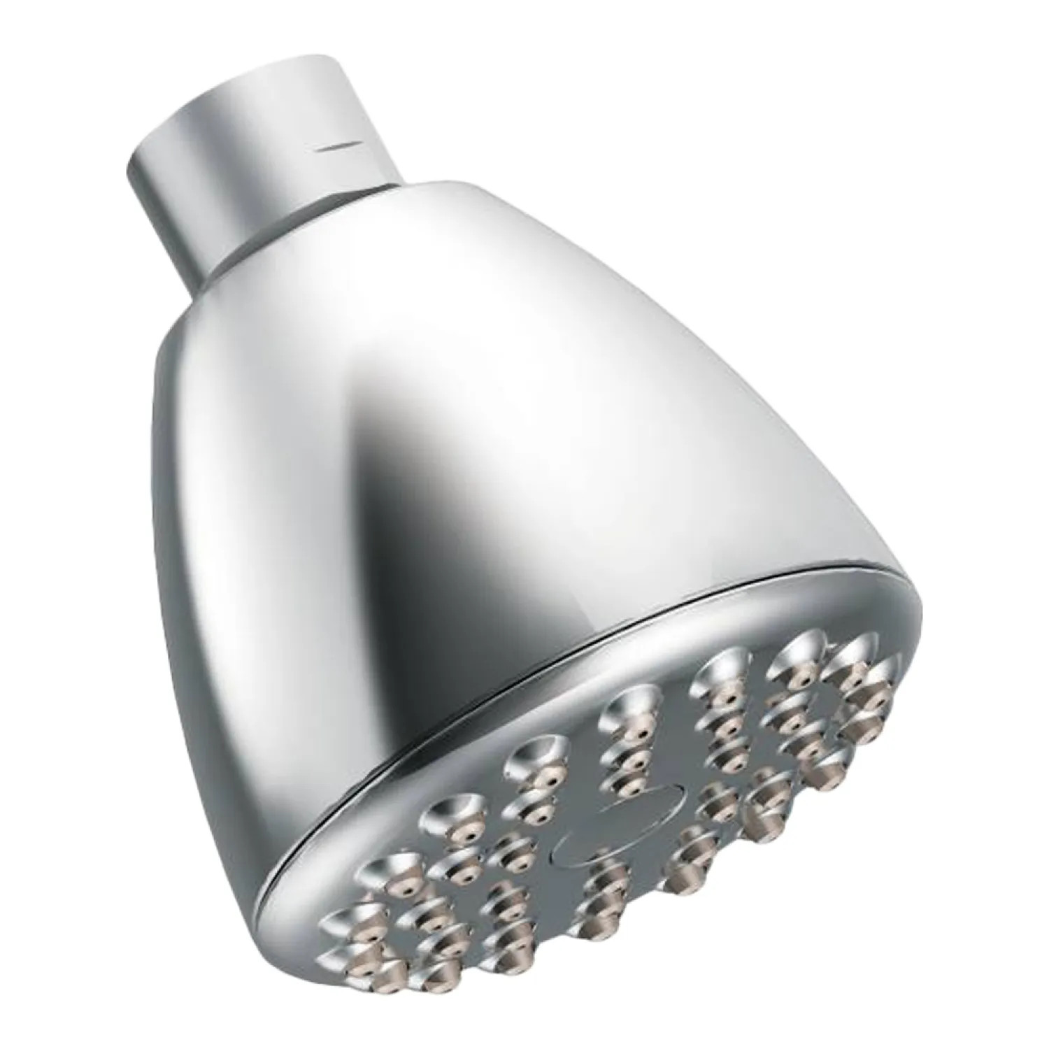 Cleveland Faucet 43018GR Cleveland Faucet Baystone 2-1/2in Single-Function Wall-Mount Shower Head, Round, Eco-Performance, 1.75 GPM, WaterSense, Chrome - 43018GR