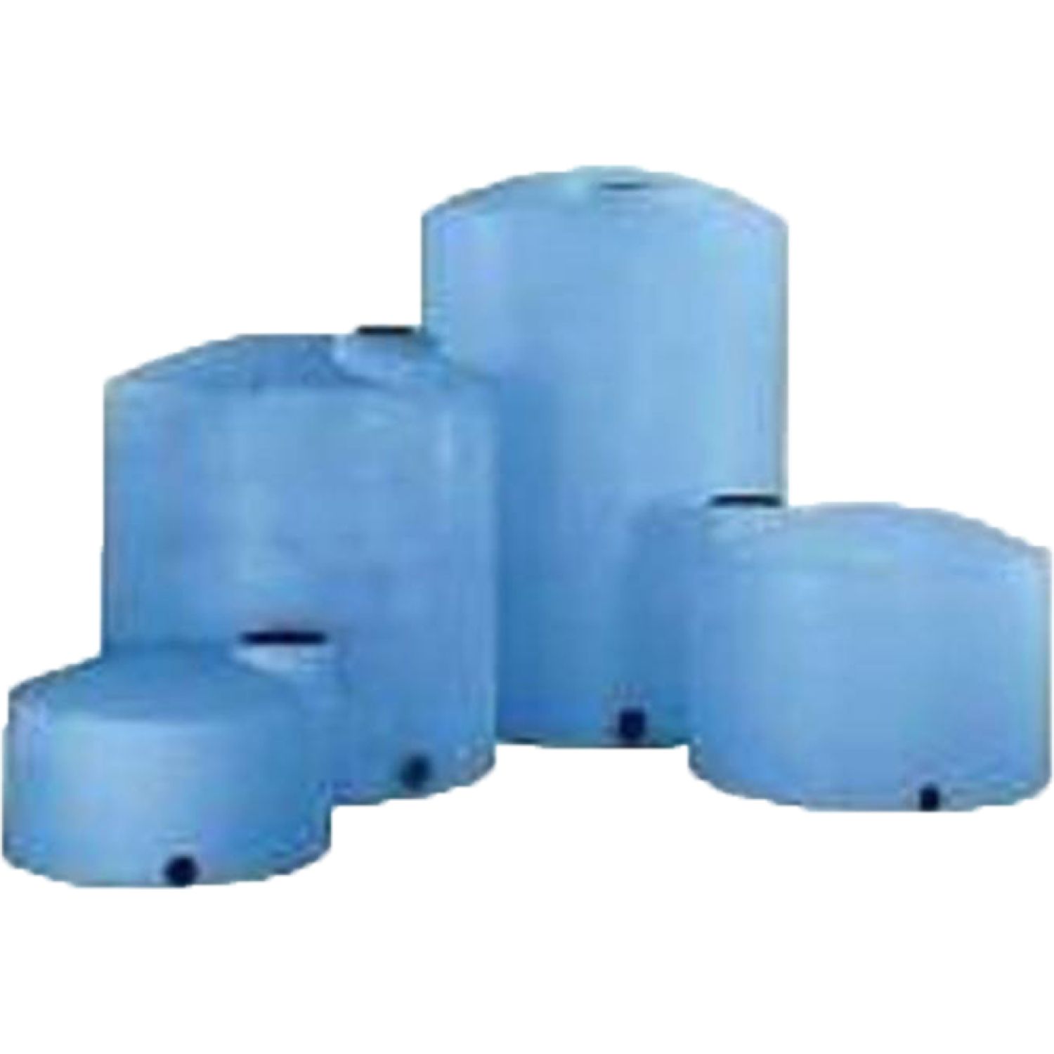 Norwesco Fluid 40755 Norwesco 40755 3000 Gallon Heavy Duty Vertical Blue Tank