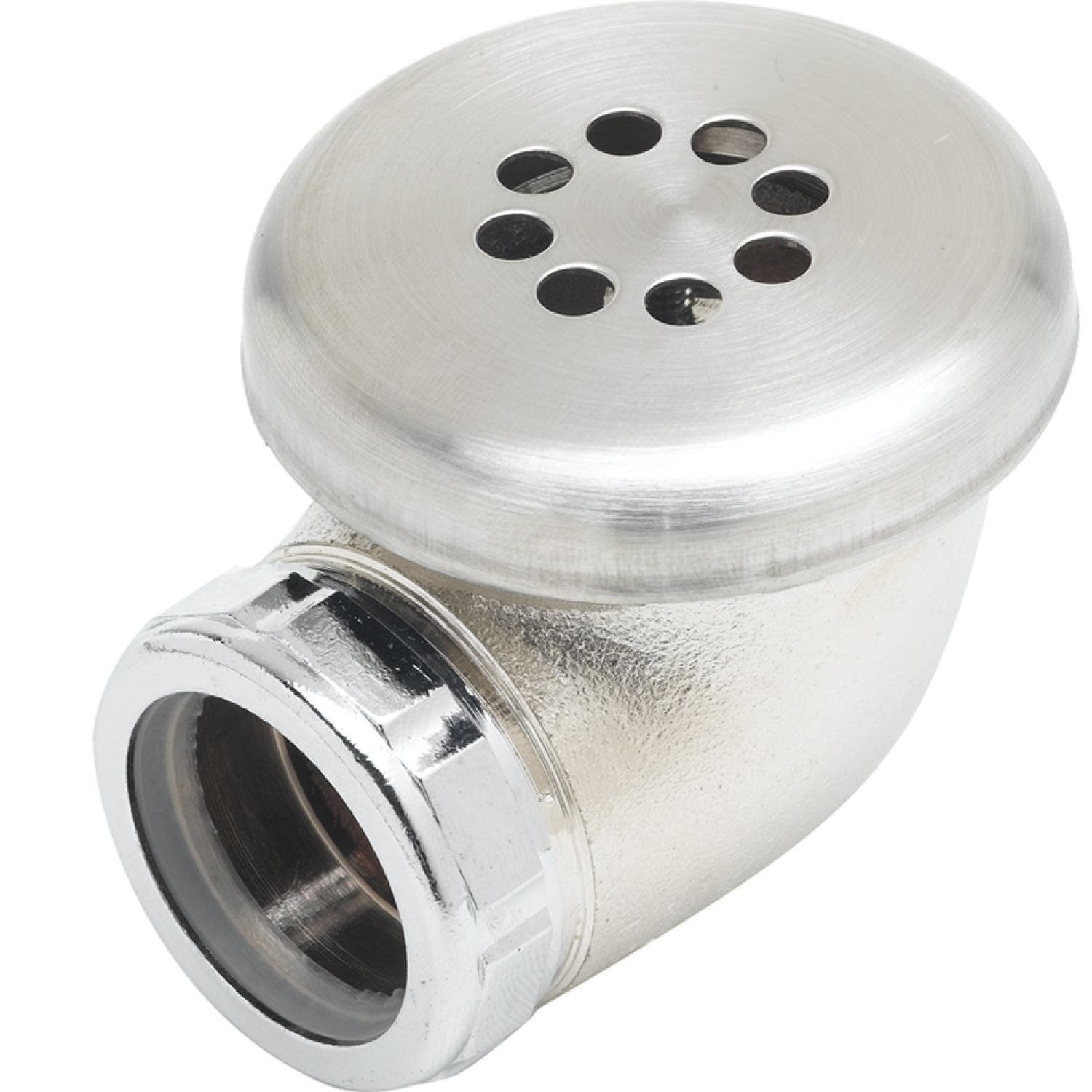 T&S Brass 011356-45 T&S BRASS 011356-45 OVERFLOW HEAD ASSEMBLY, CHROME PLATED BRASS BODY & S'STEEL
