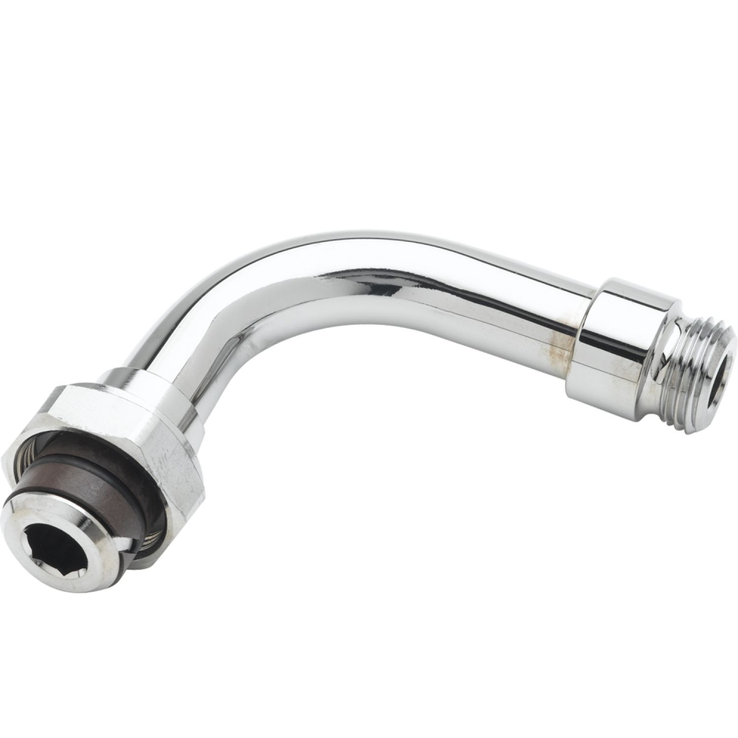 T&S Brass 034A T&S Brass 034A 90 Deg Swivel to Hose Thread Adapter Assembly