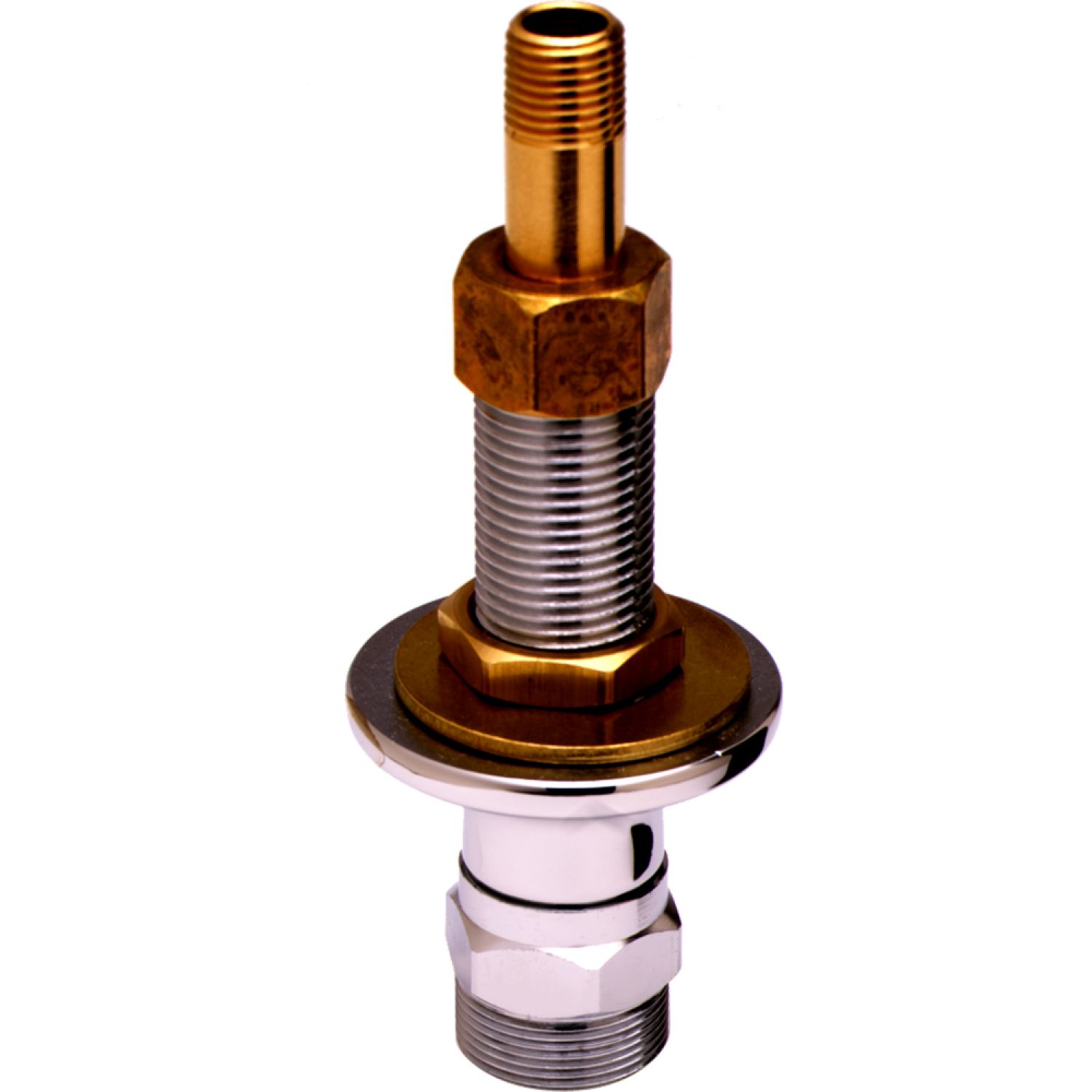 T&S Brass B-0431 T&S BRASS B-0431 SWIVEL BASE ASSEMBLY, DECK MOUNT, ACCEPTS STANDARD SWING NOZZLES &