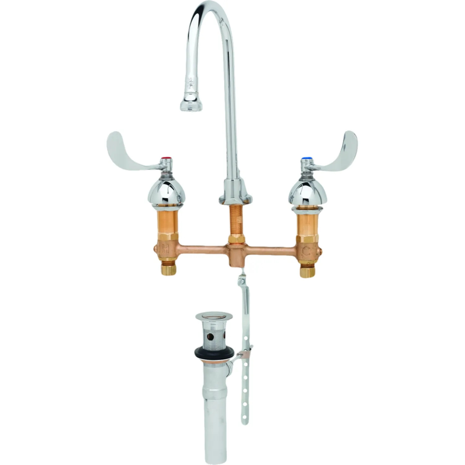 T&S Brass B-2868-04 T&S Brass B-2868-04 Concealed Widespread Lavatory Faucet