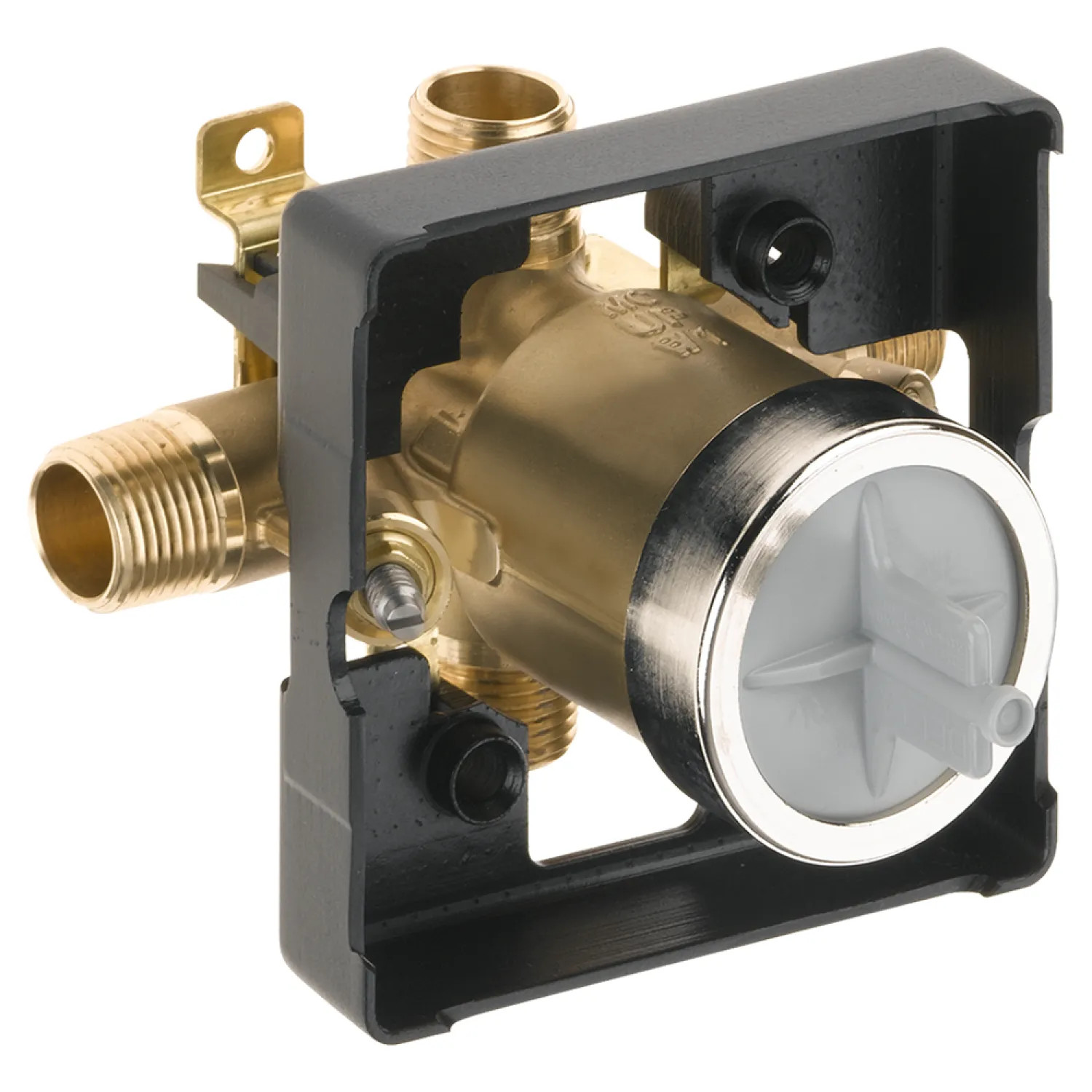 Delta R10000-UNWS Delta R10000-UNWS MultiChoice Universal Tub/Shower Rough-In Valve w/ Stops, 1/2
