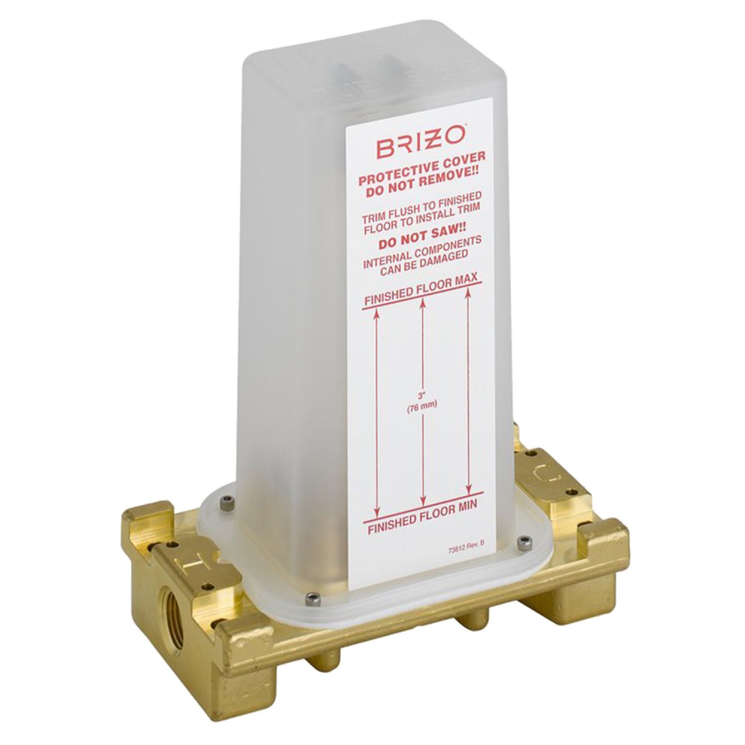 Brizo R70100-WS Brizo R70100-WS Single-Handle Freestanding Tub Rough-In Valve w/ Stops, 1/2