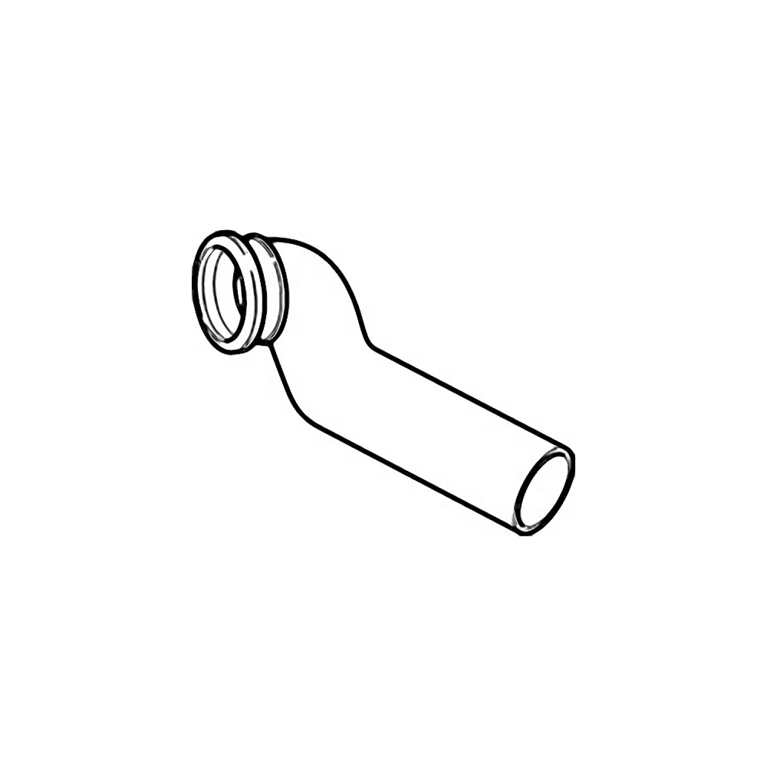 Geberit 366.913.16.1 Geberit 366.913.16.1 HDPE Connector with Offset