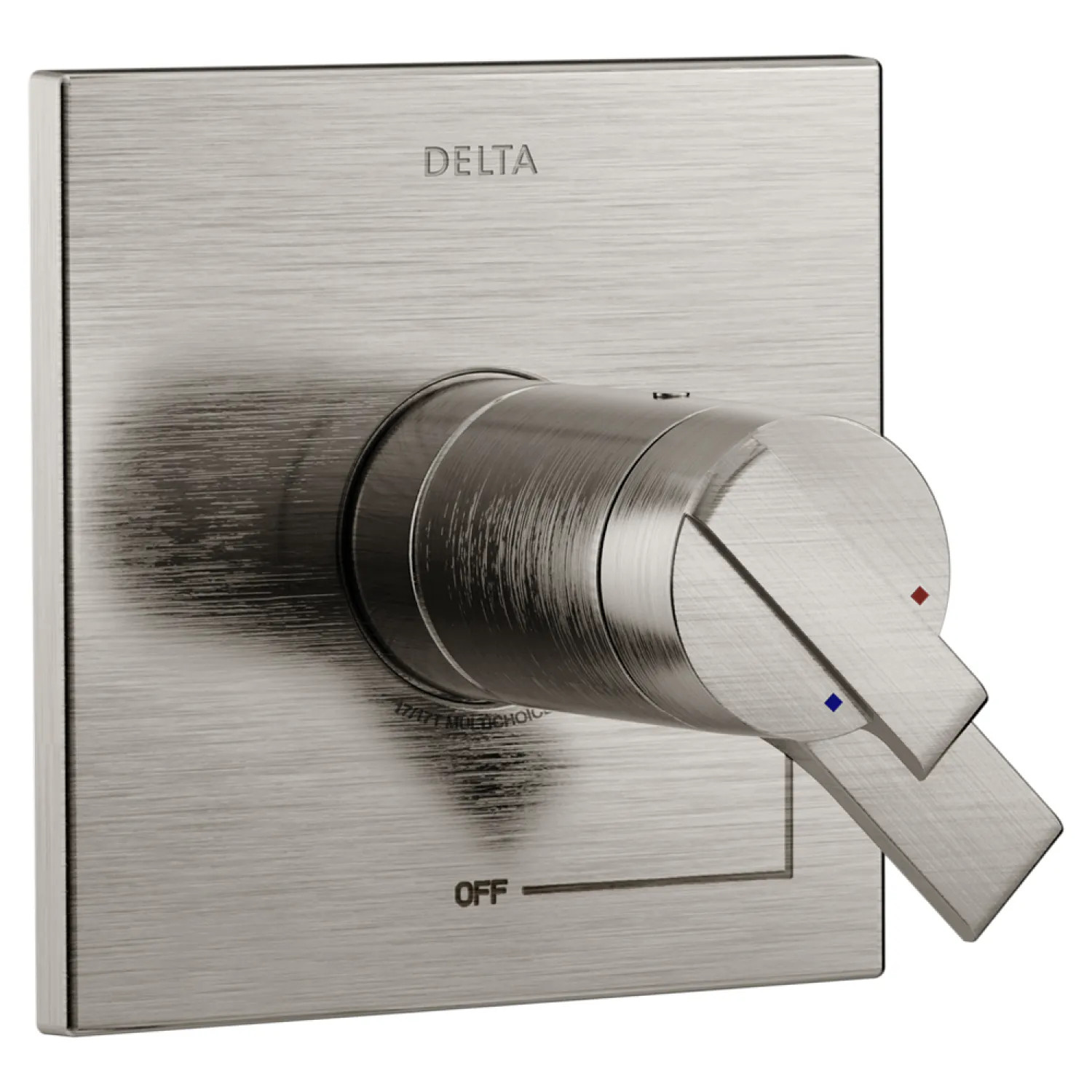 Delta T17T067-SS Delta Ara TempAssure 17T Series Two-Handle Valve Trim, Lever Handles, Stainless Steel - T17T067-SS