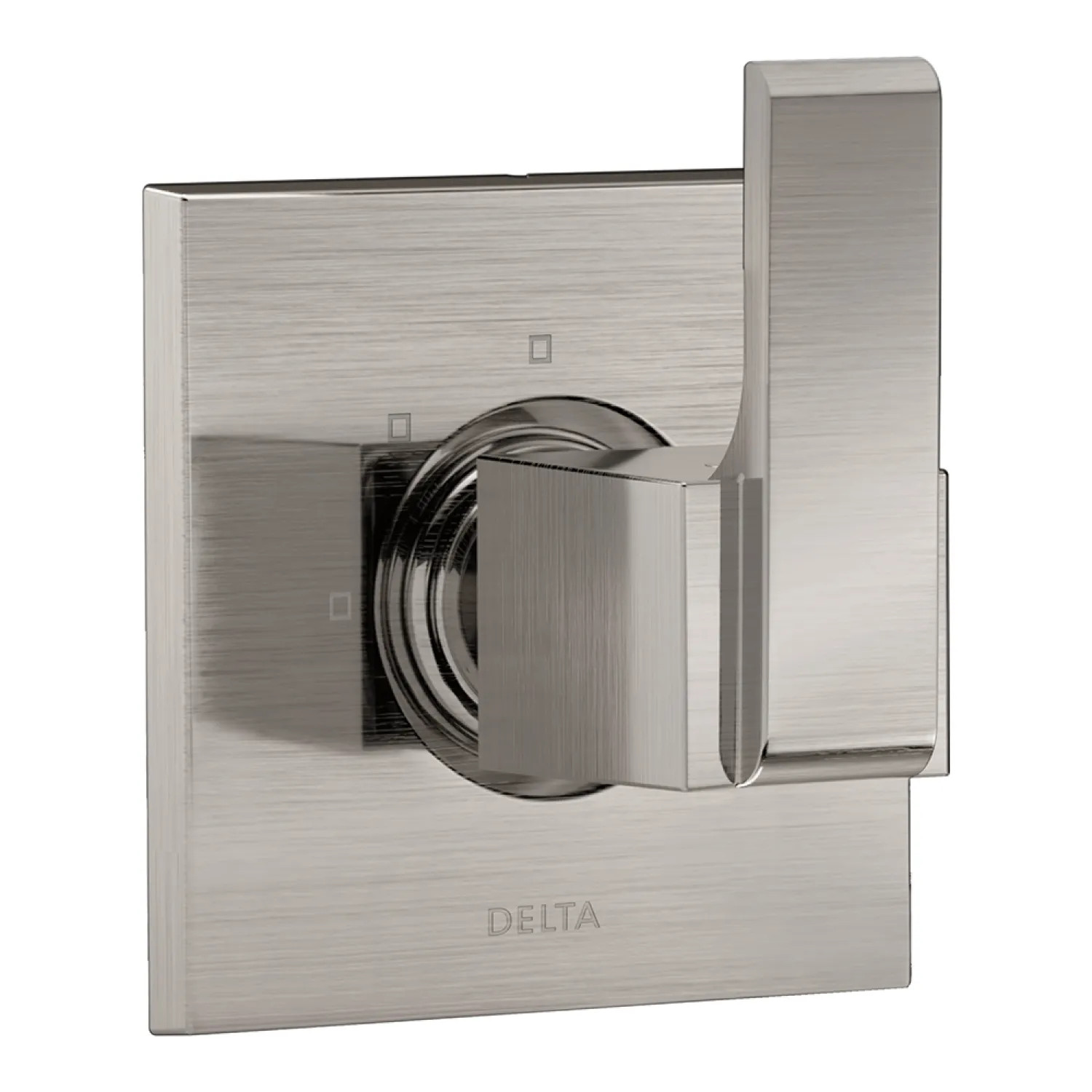 Delta T11867-SS Delta Ara Single-Handle 3-Function Diverter Valve Trim, Lever Handle, 2-Port, Stainless Steel - T11867-SS