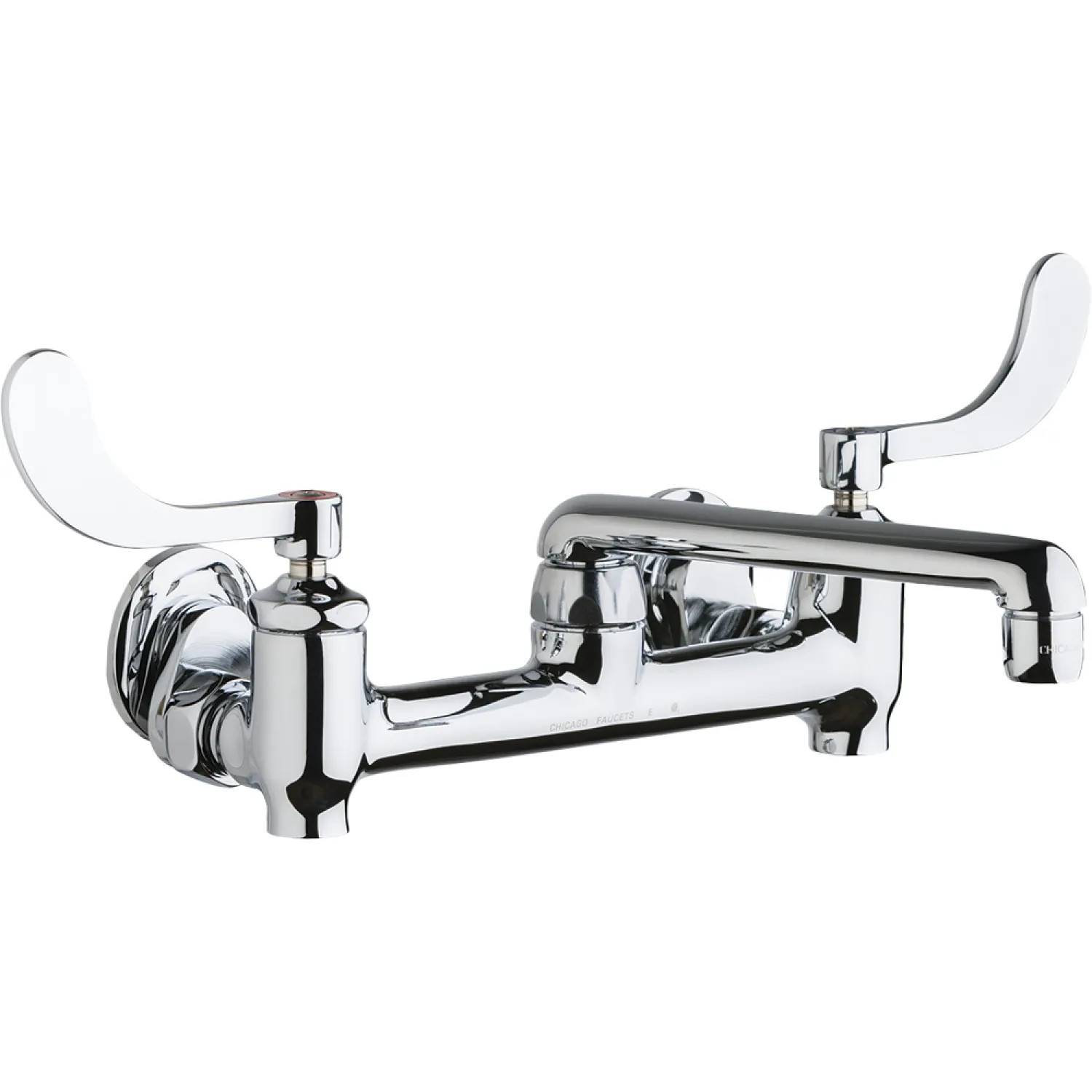 Chicago Faucet 640-S6E35-317YAB Chicago 640-S6E35-317YAB Water Sink Faucet with Supply Stops