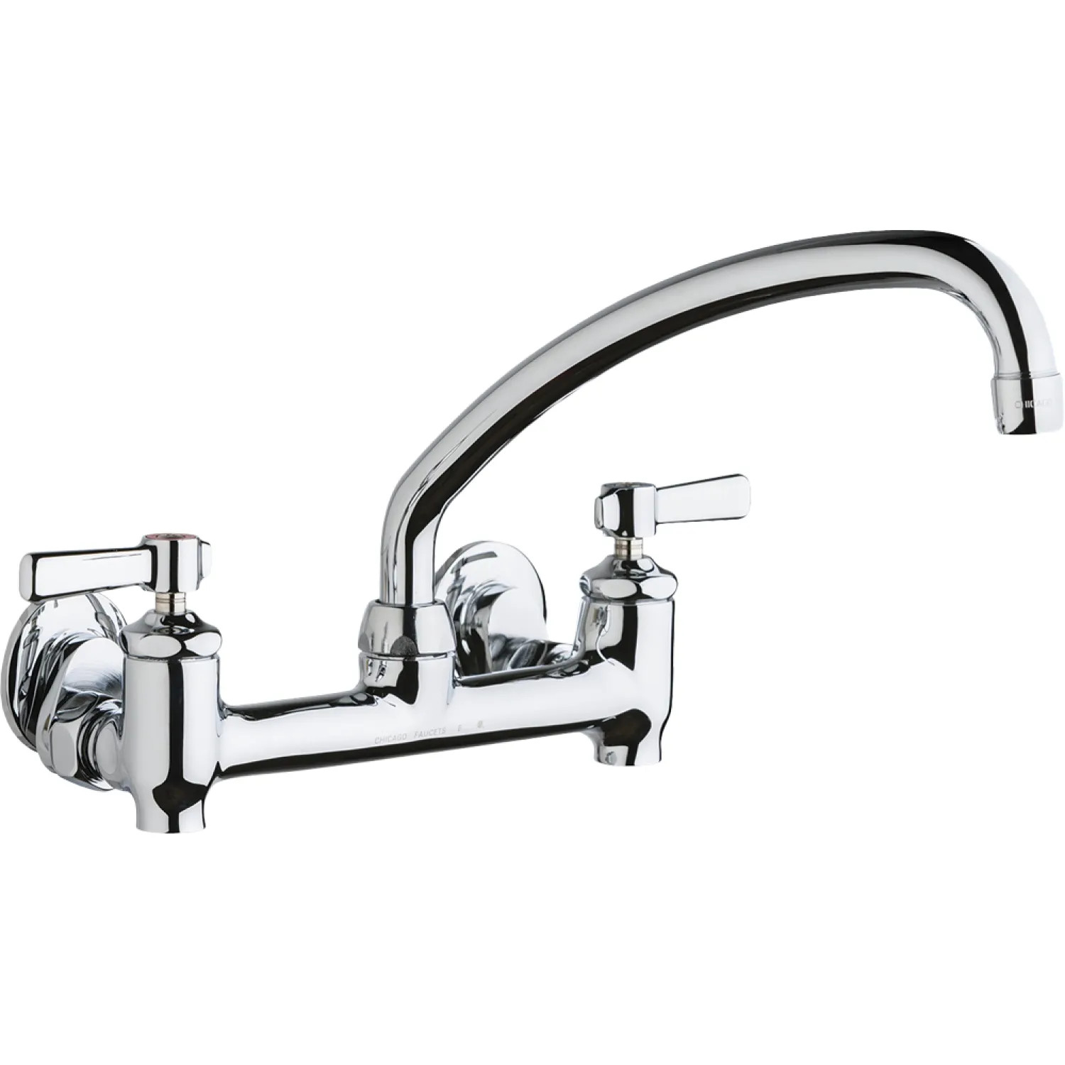 Chicago Faucet 640-L9E35-369YAB Chicago 640-L9E35-369YAB Water Sink Faucet with Supply Stops