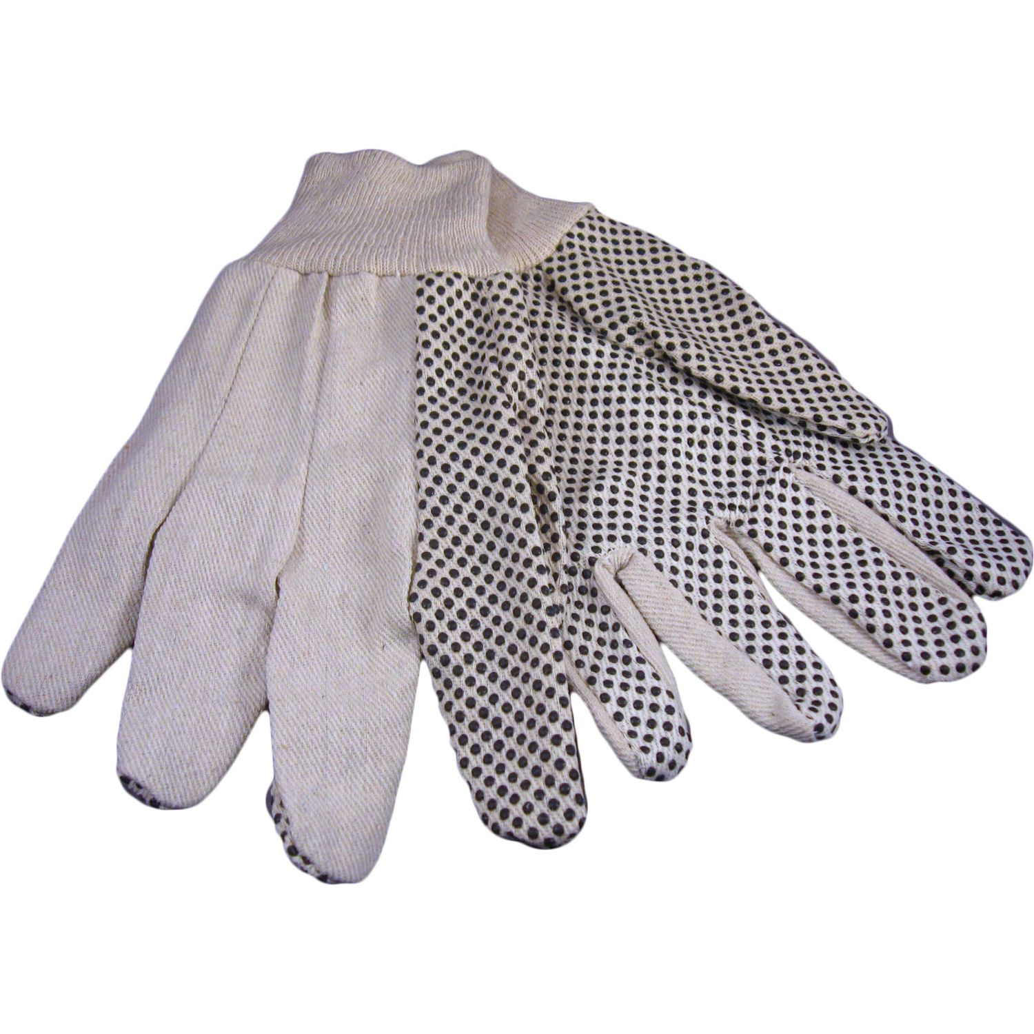Seattle Glove C8608PD Men's Black Dots Canvas Gloves 8 oz